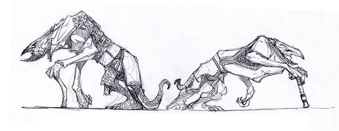 Grenzo, Prison Warden - Concept by Richard Whitters