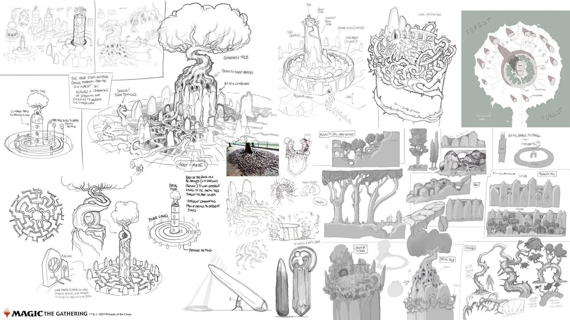 The Great Henge ideation design - Art by Nick Southam