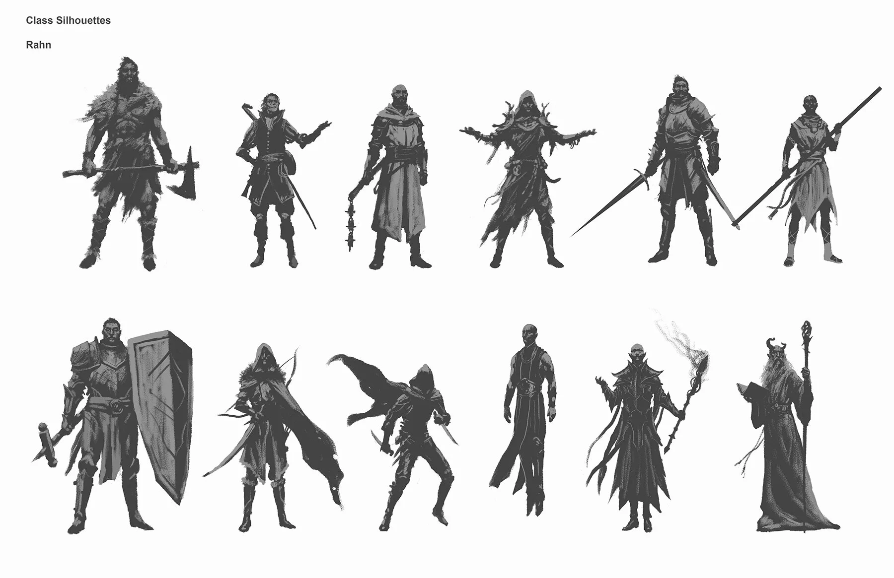 Iconic Class Silhouettes - Concepts by Chris Rahn
