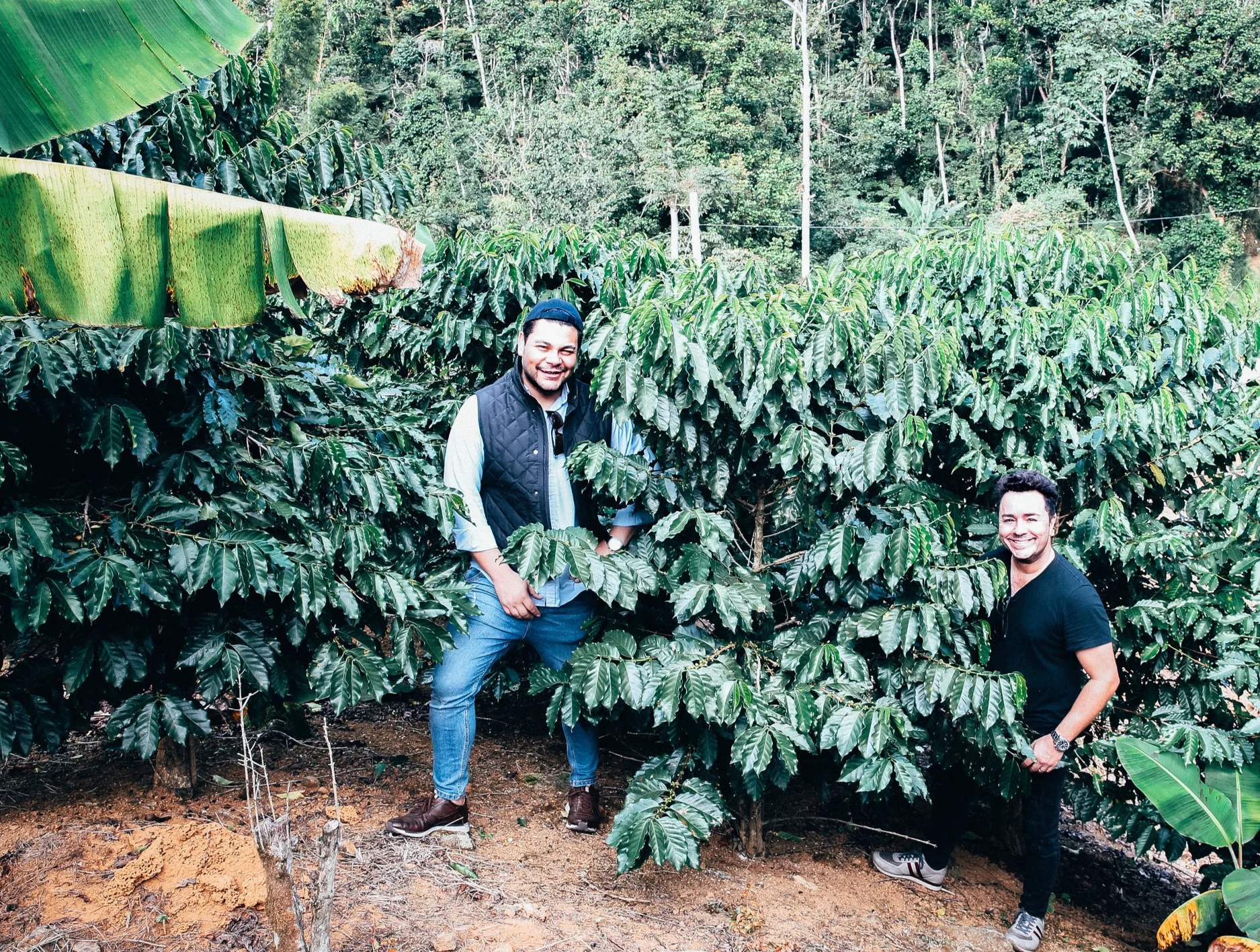 Meet the owners of Hacienda Iluminada & 787 Coffee: Brandon & Sam