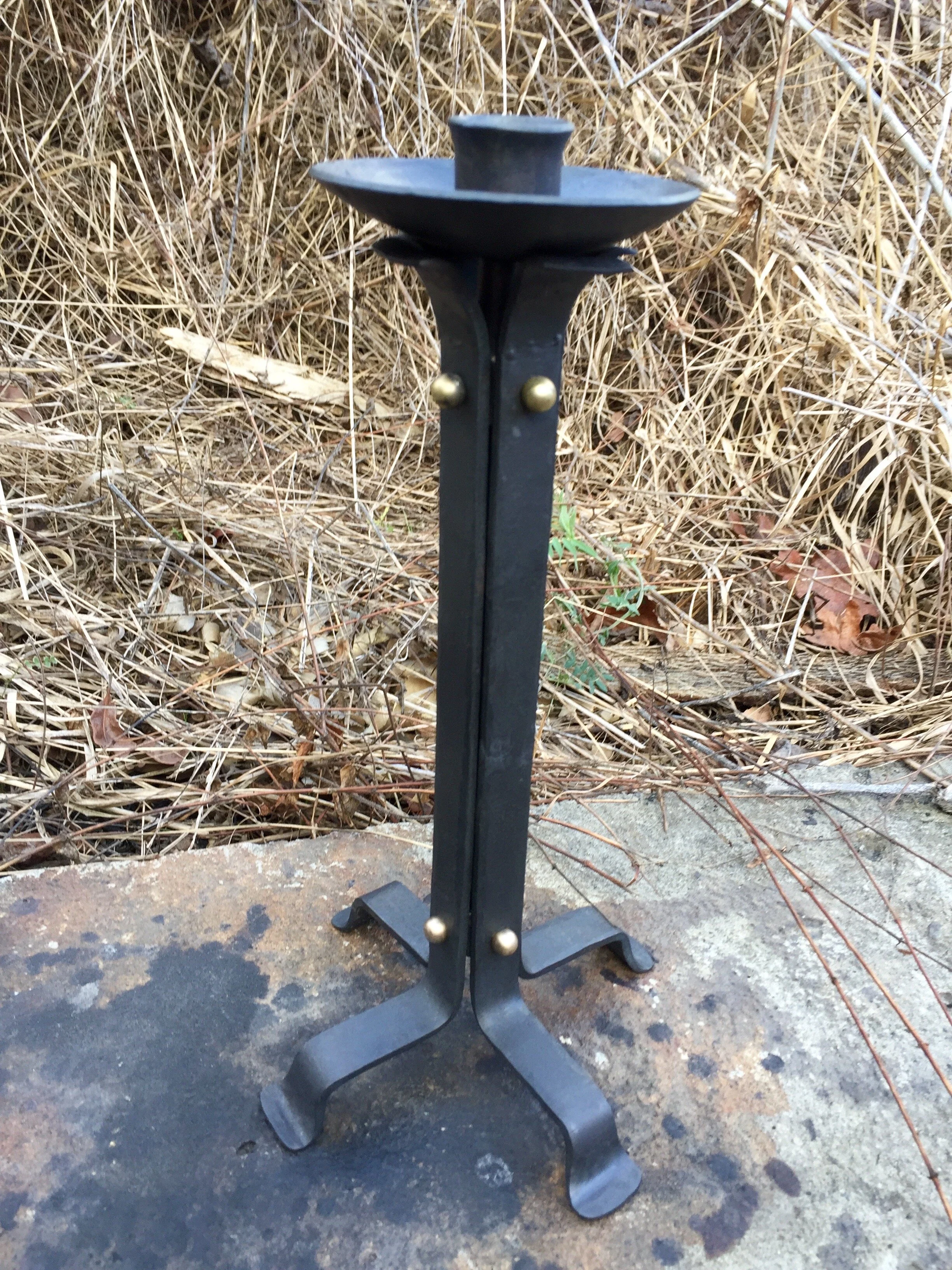 Arts and Crafts candlestick.JPG