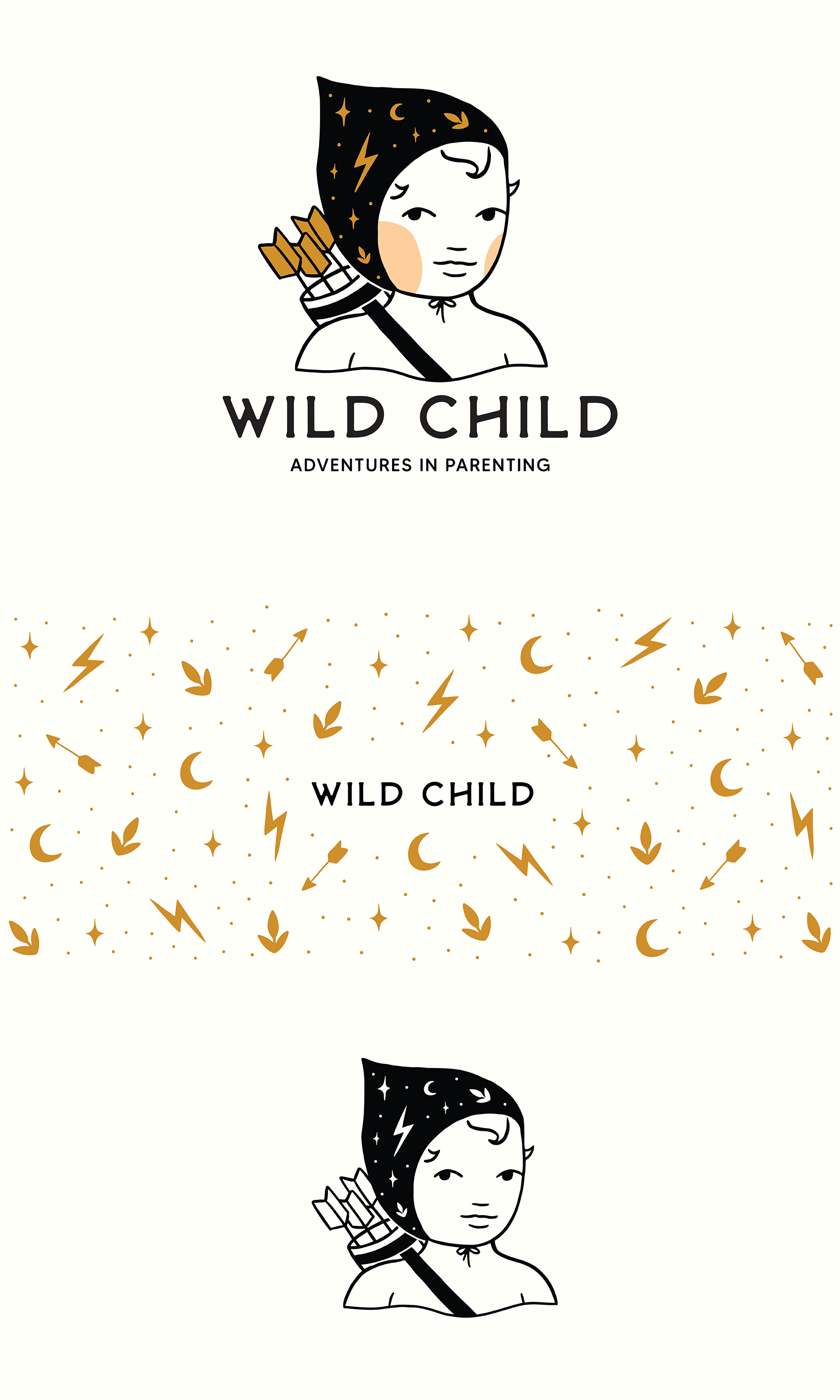 custom logo design hand illustrated by em randall