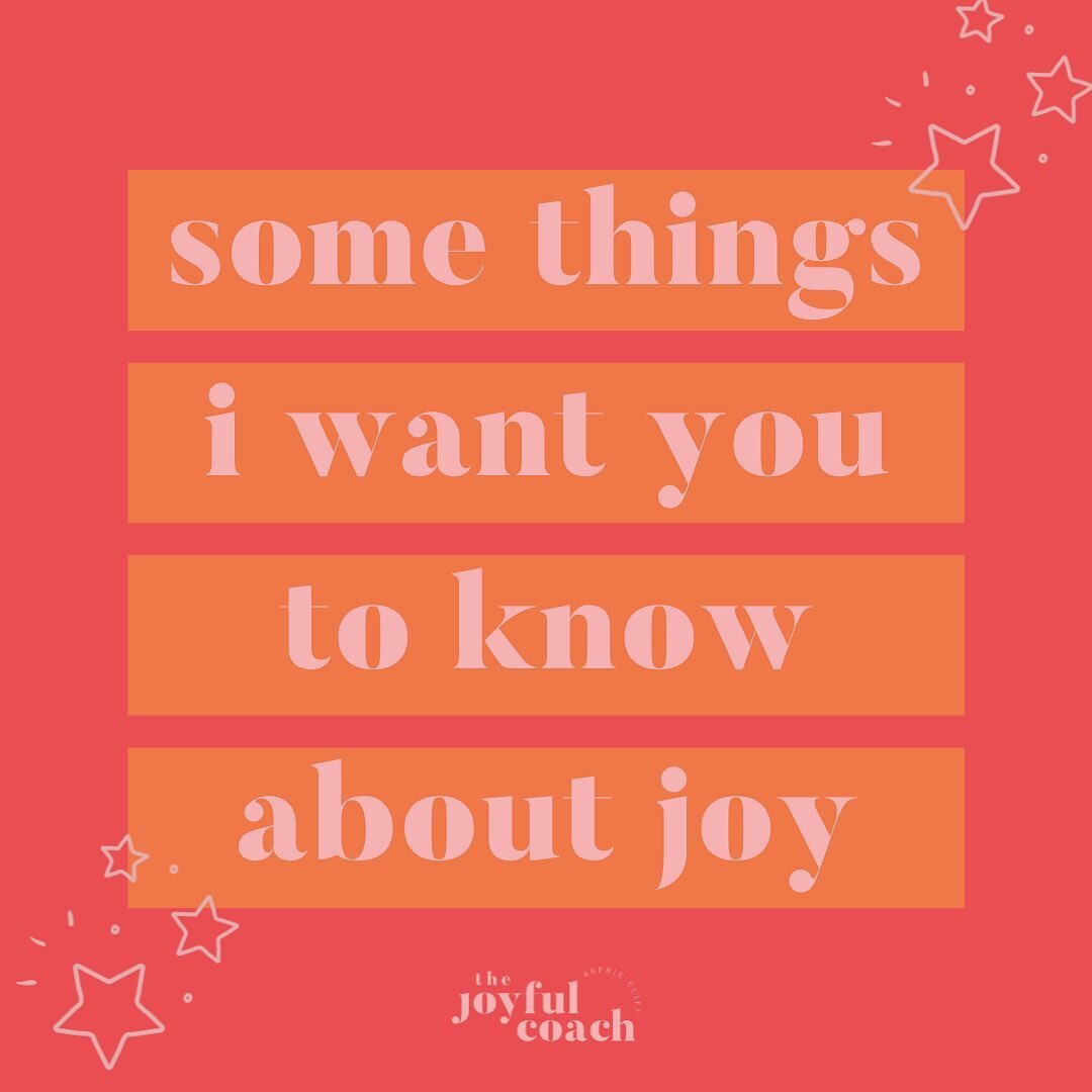 As we reach the end of the long weekend here in the UK, you might feel like those back-to-reality blues are kicking in.⁣
⁣
If they are, I want to remind you that joy isn't reserved for bank holidays or special occasions - it's something we can access