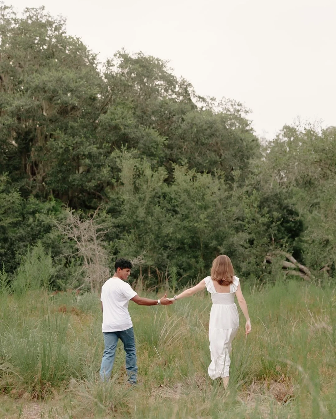 Lindsey &amp; Nick on a gray day 🎞️