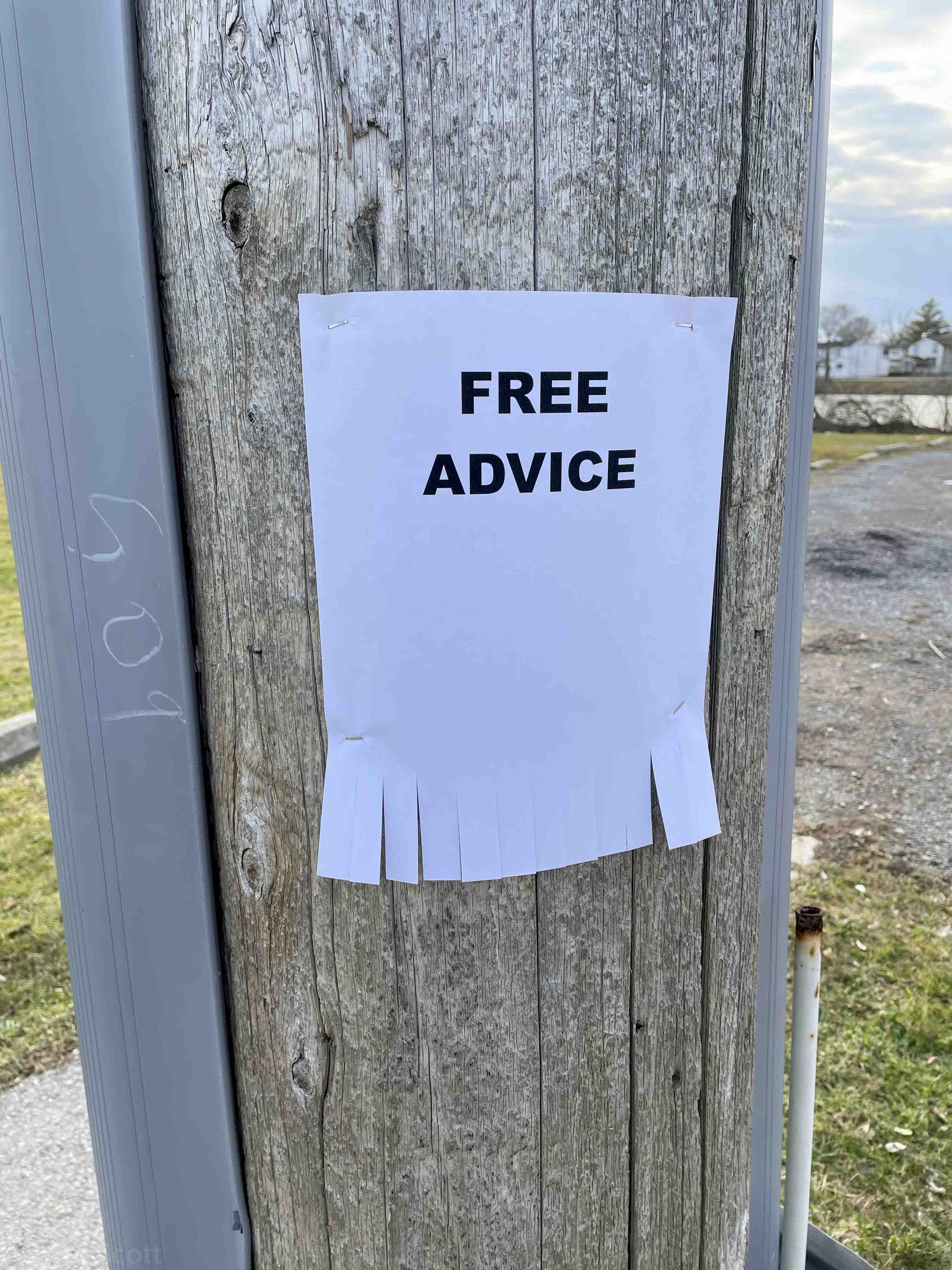 'Free Advice'