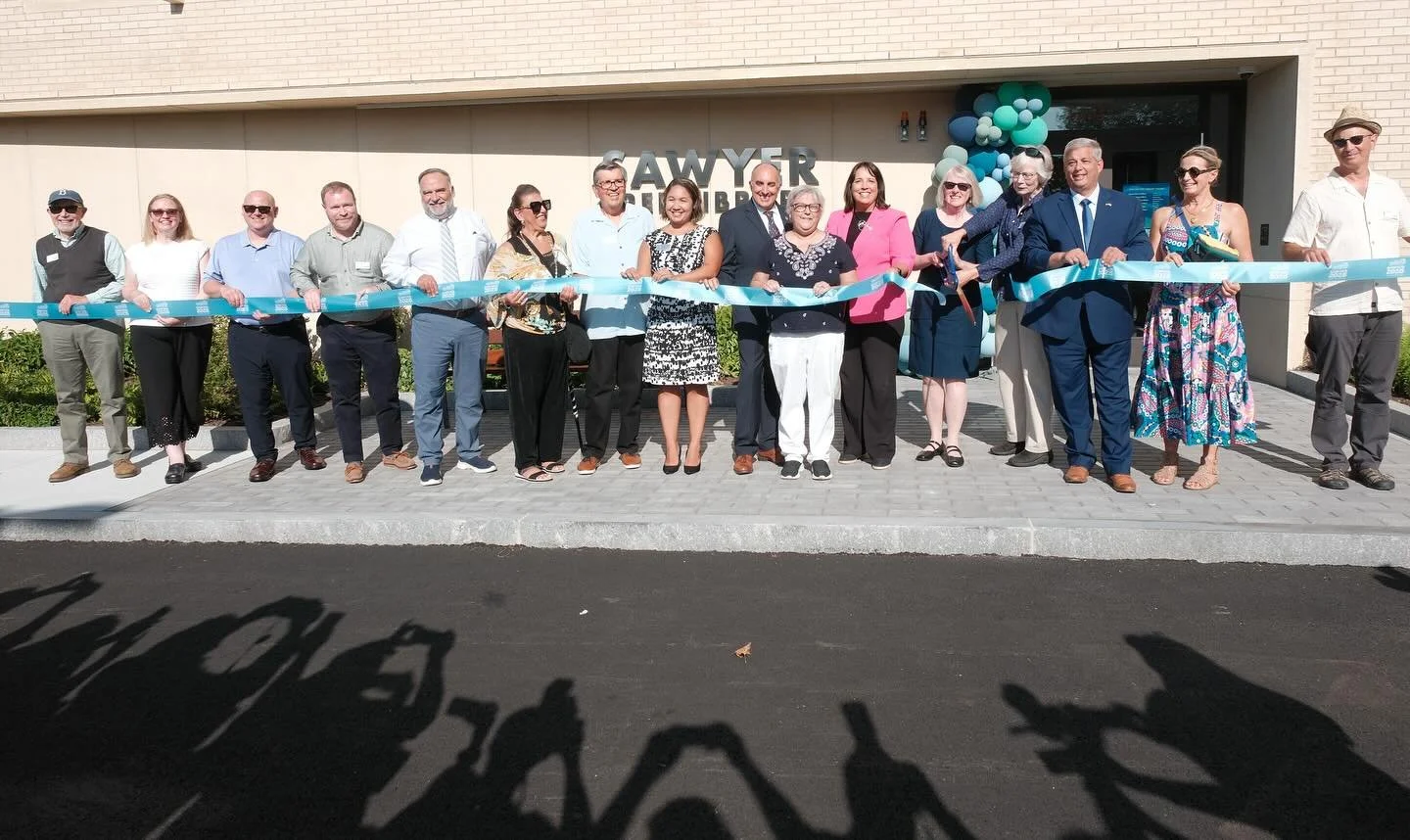 The only thing that you absolutely have to know is the location of the library.&rdquo; &ndash; Albert Einstein

After nearly two years of transformation, the Sawyer Free Library in Gloucester is open once again&mdash;and what a celebration it was!
Th