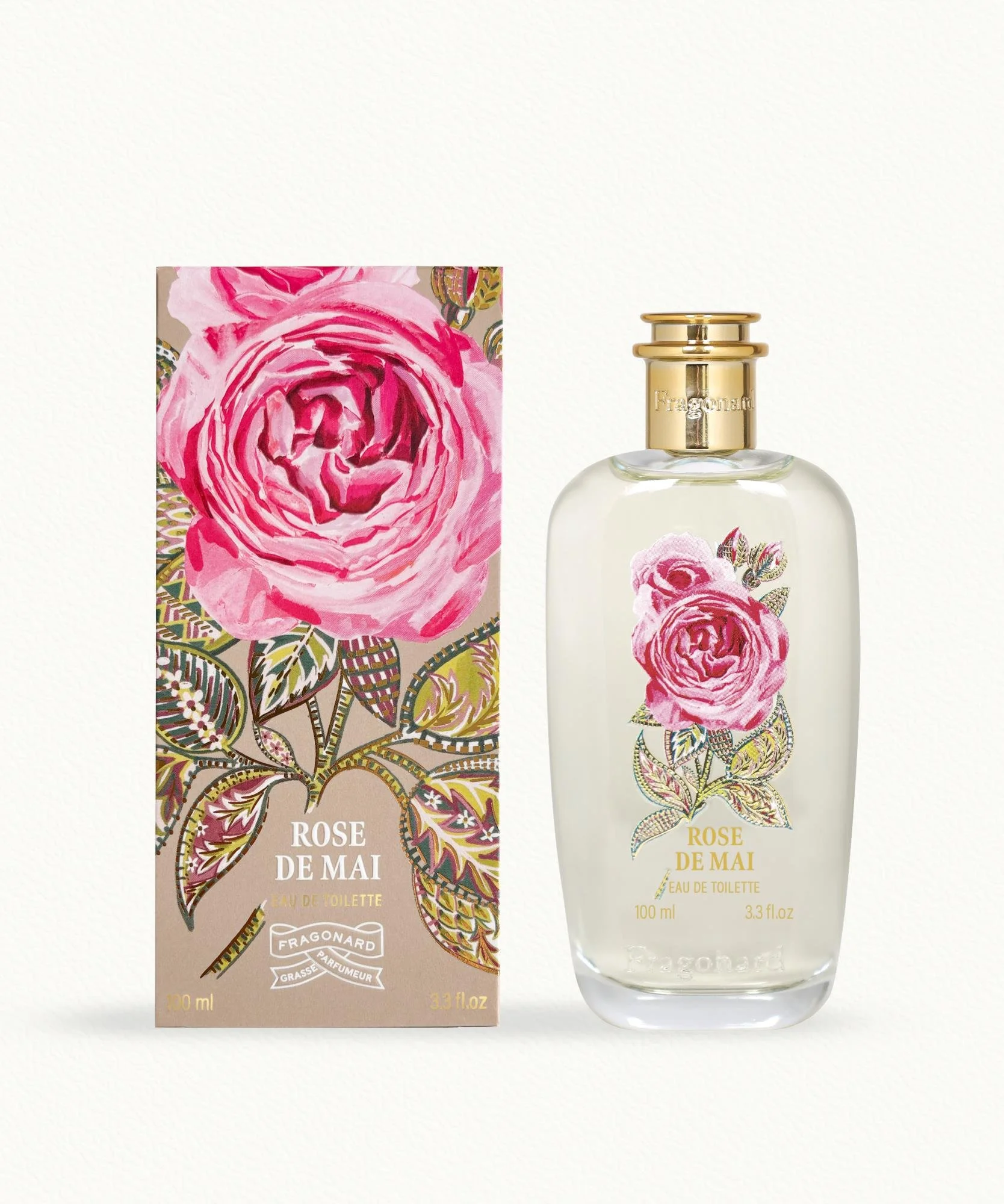 Rose  de Mai (May Rose) Eau de toilette 100ml. nouvelle senteur/new scent
