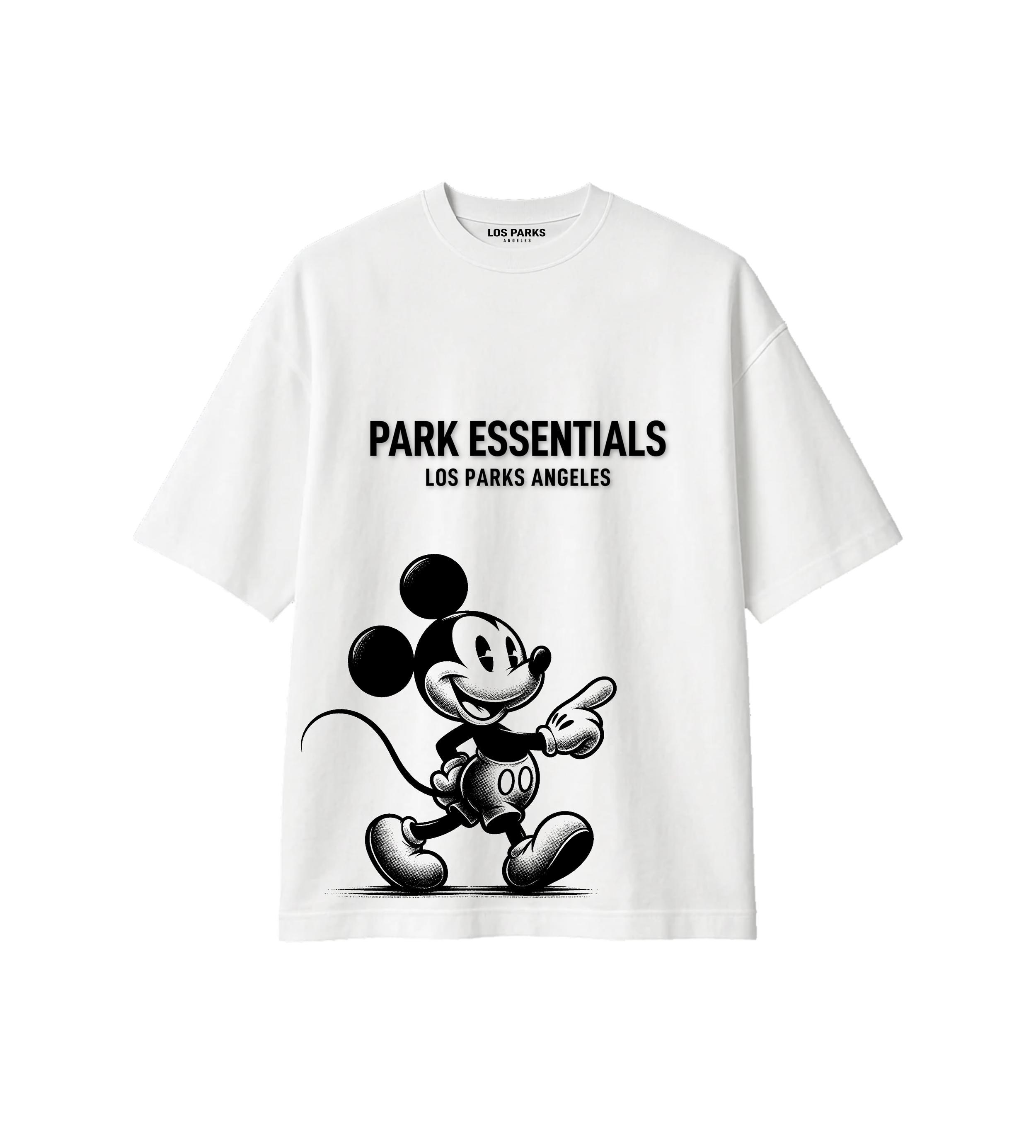 This Way Mouse - Park Essentials - White .png