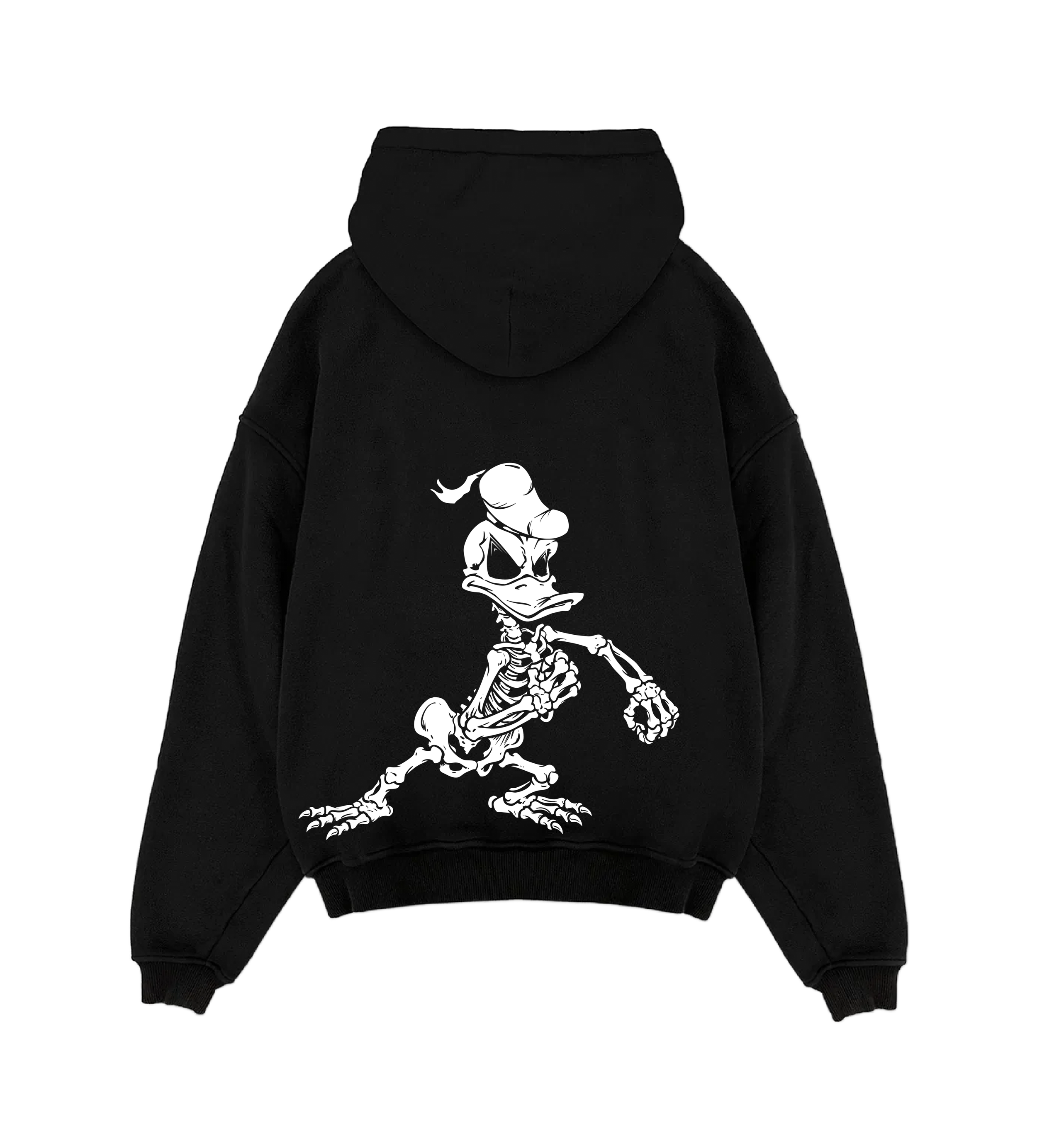 DONALD - Black Hoodie Back .png