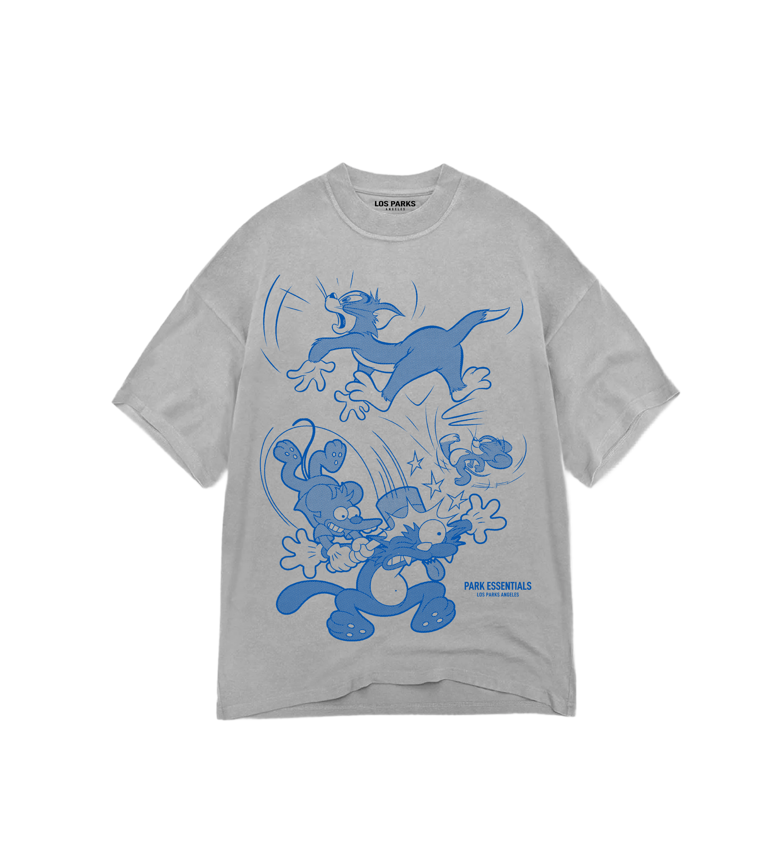 Cat & Mouse - Stone Gray Tee .png