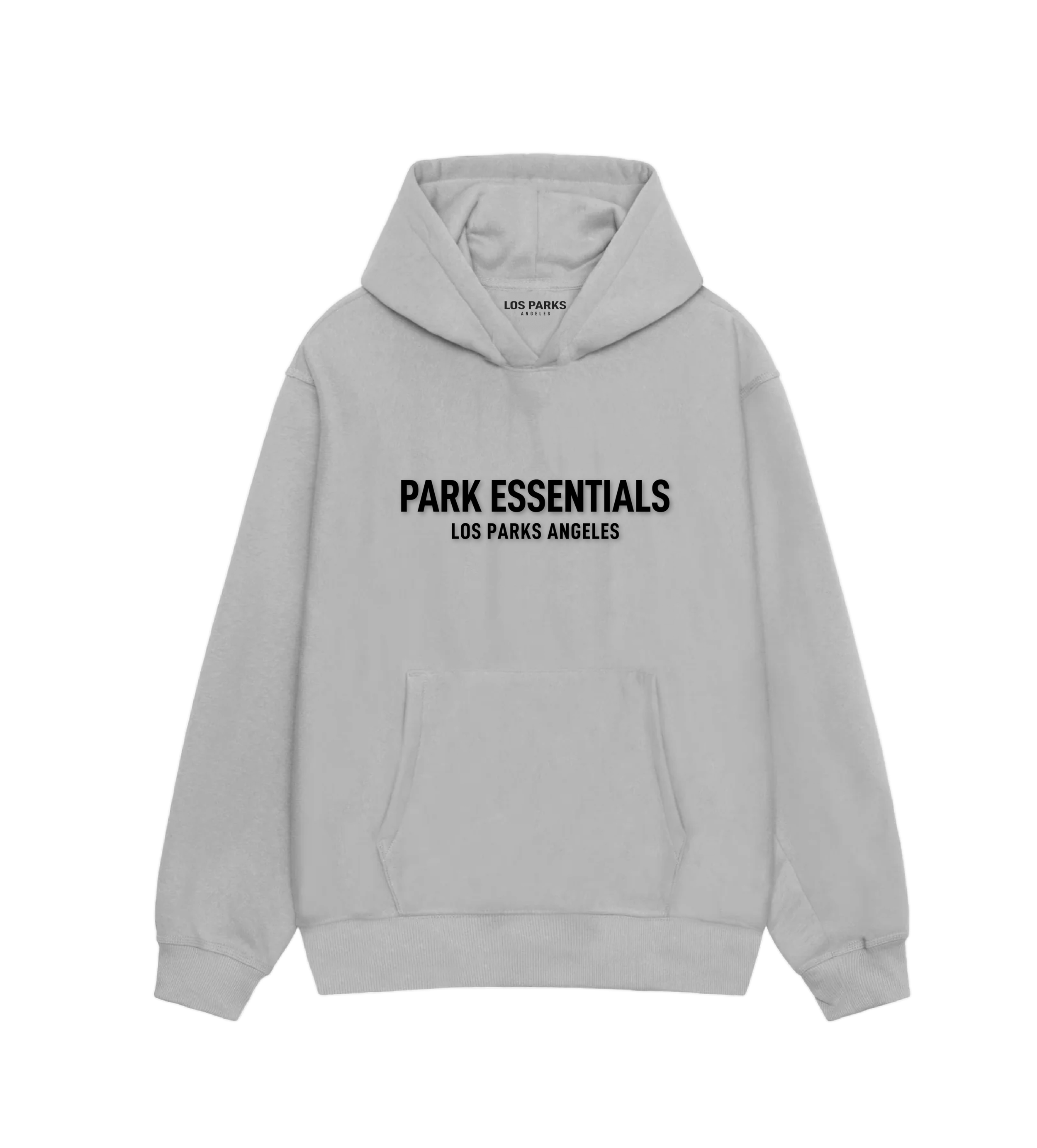 Deadly Kiss - Stone Gray Hoodie Front .png