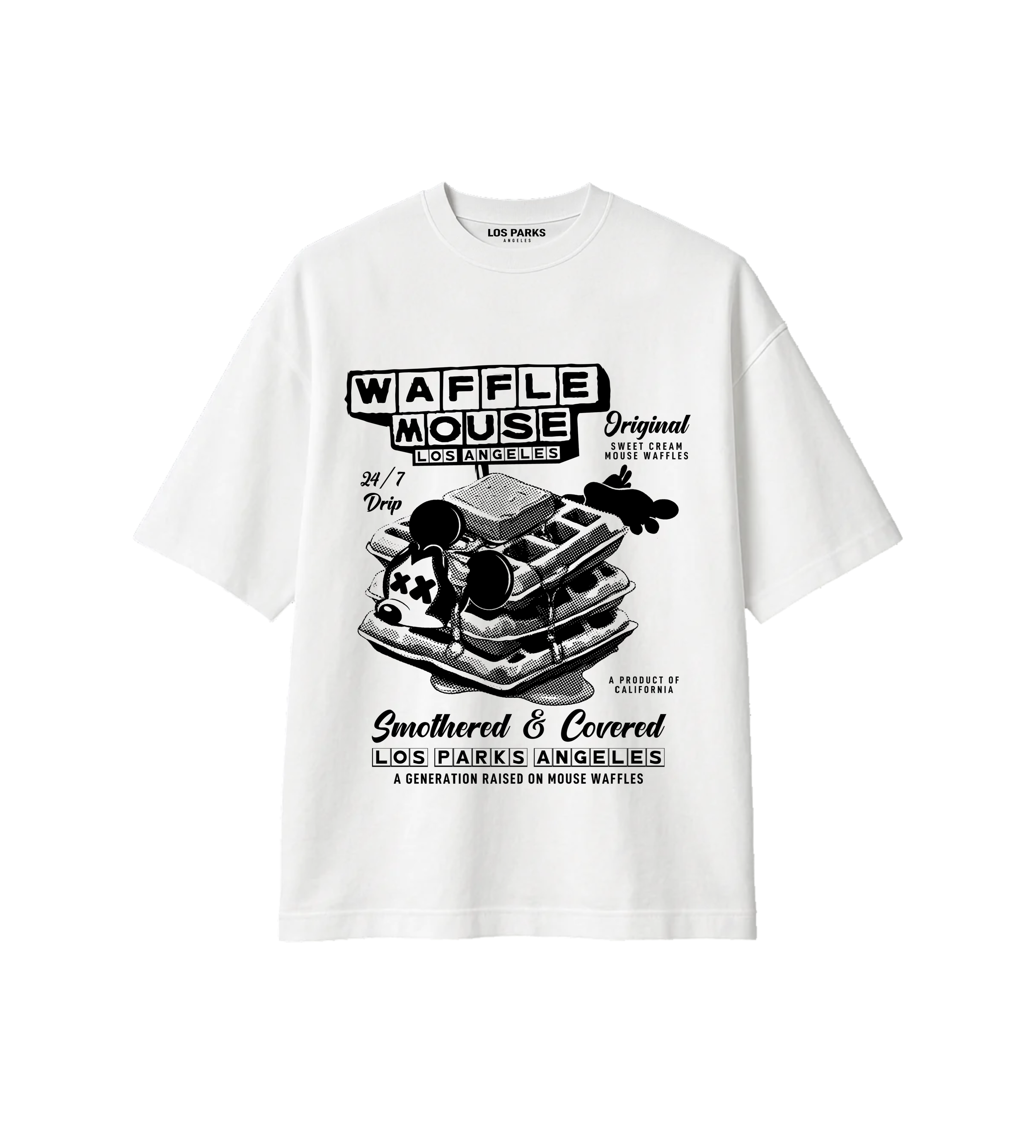 Waffle Mouse - White .png