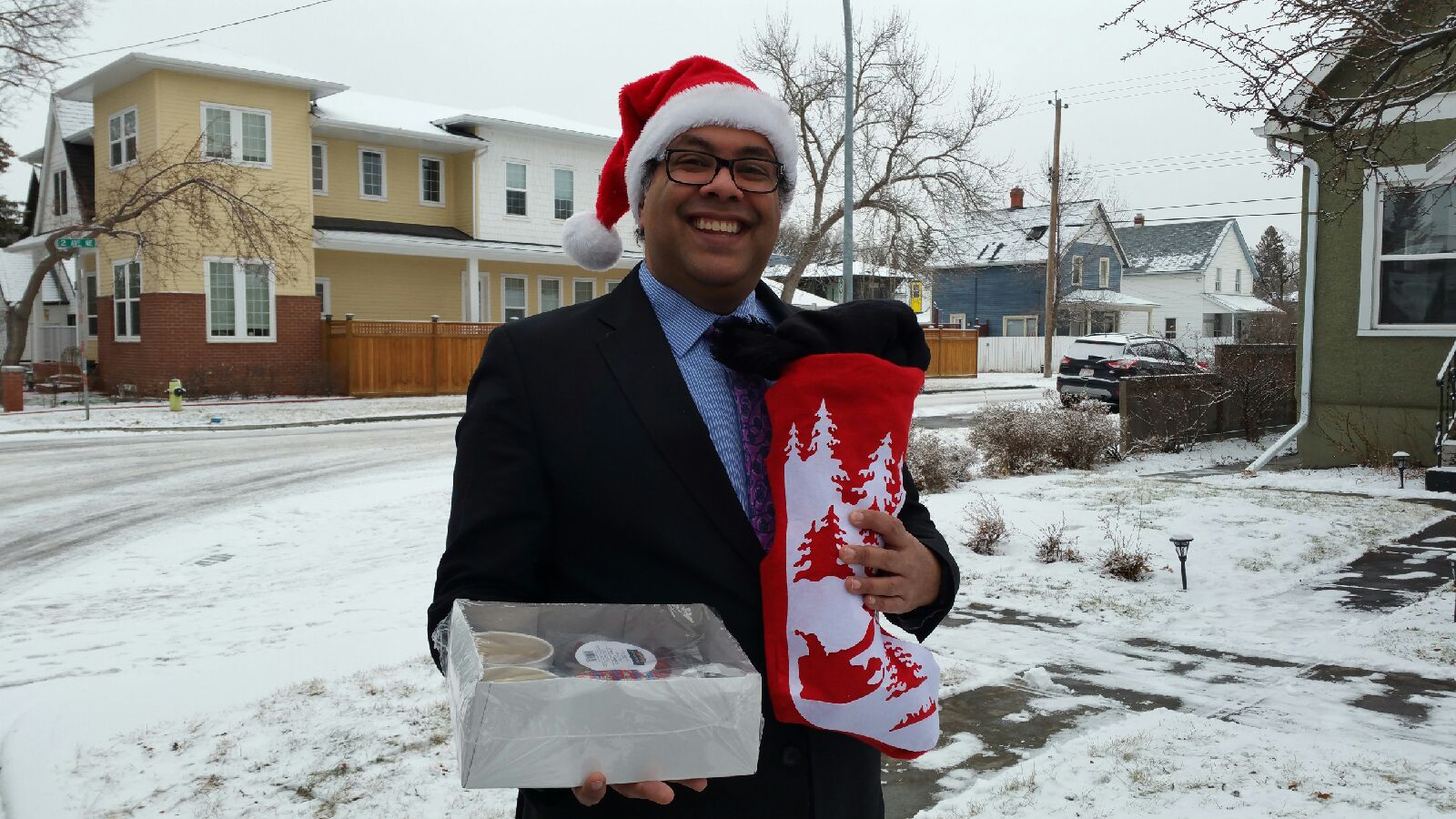 Mayor Nenshi Delivers Meals on Wheels