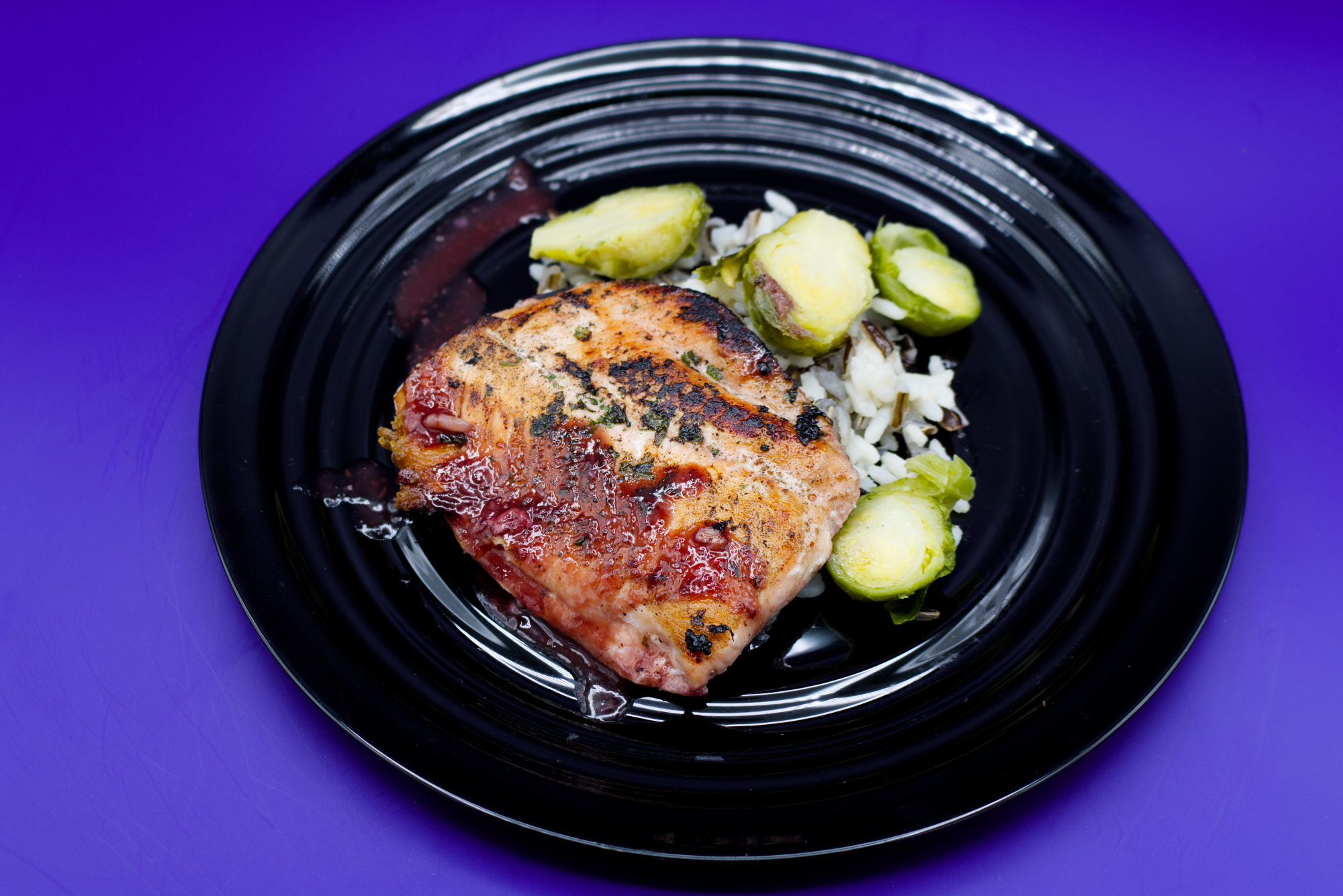 Blackberry Maple Steelhead Salmon