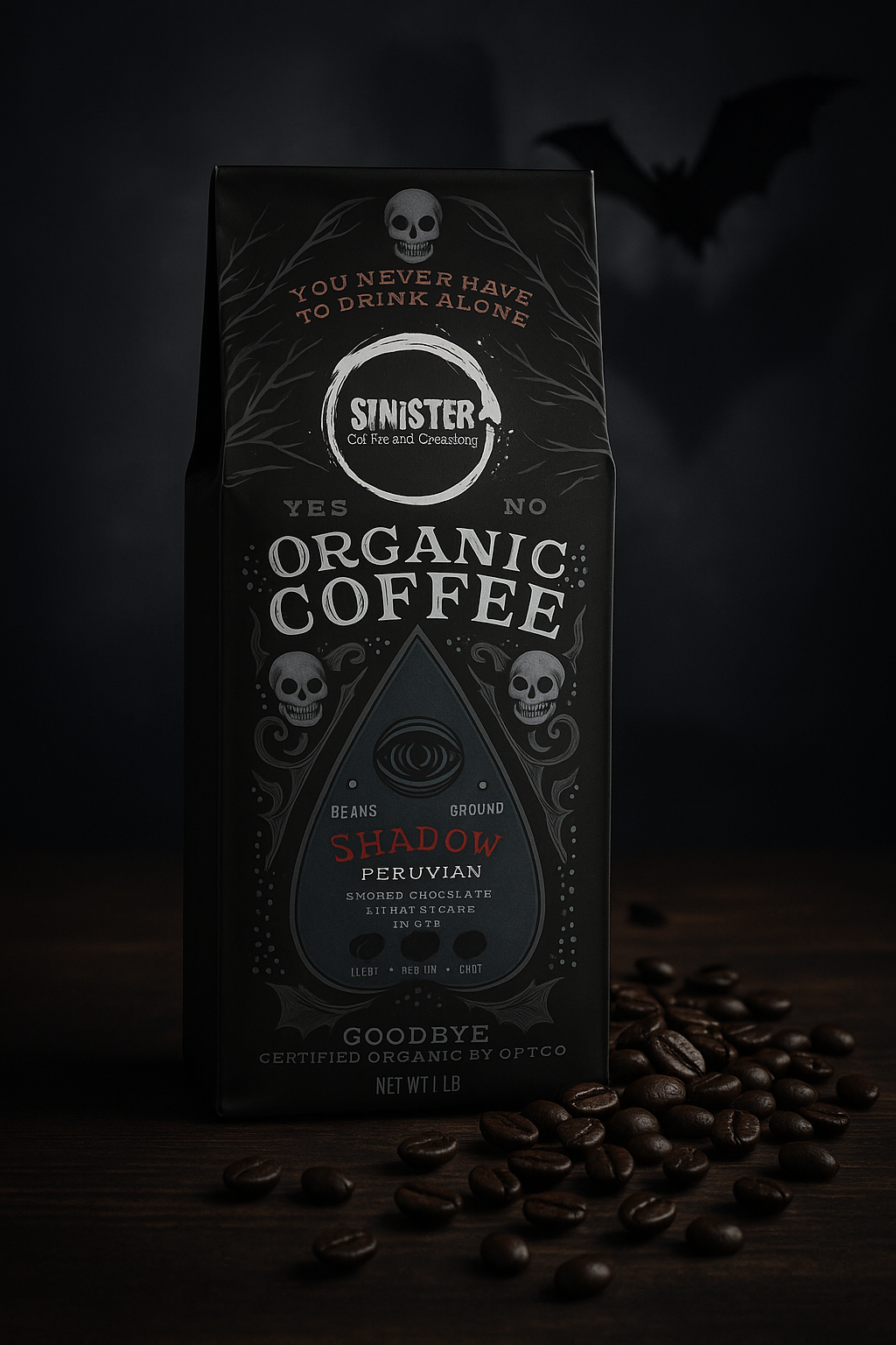Buy Shadow Dark Roast Coffee | Figures Appear out of Nowhere