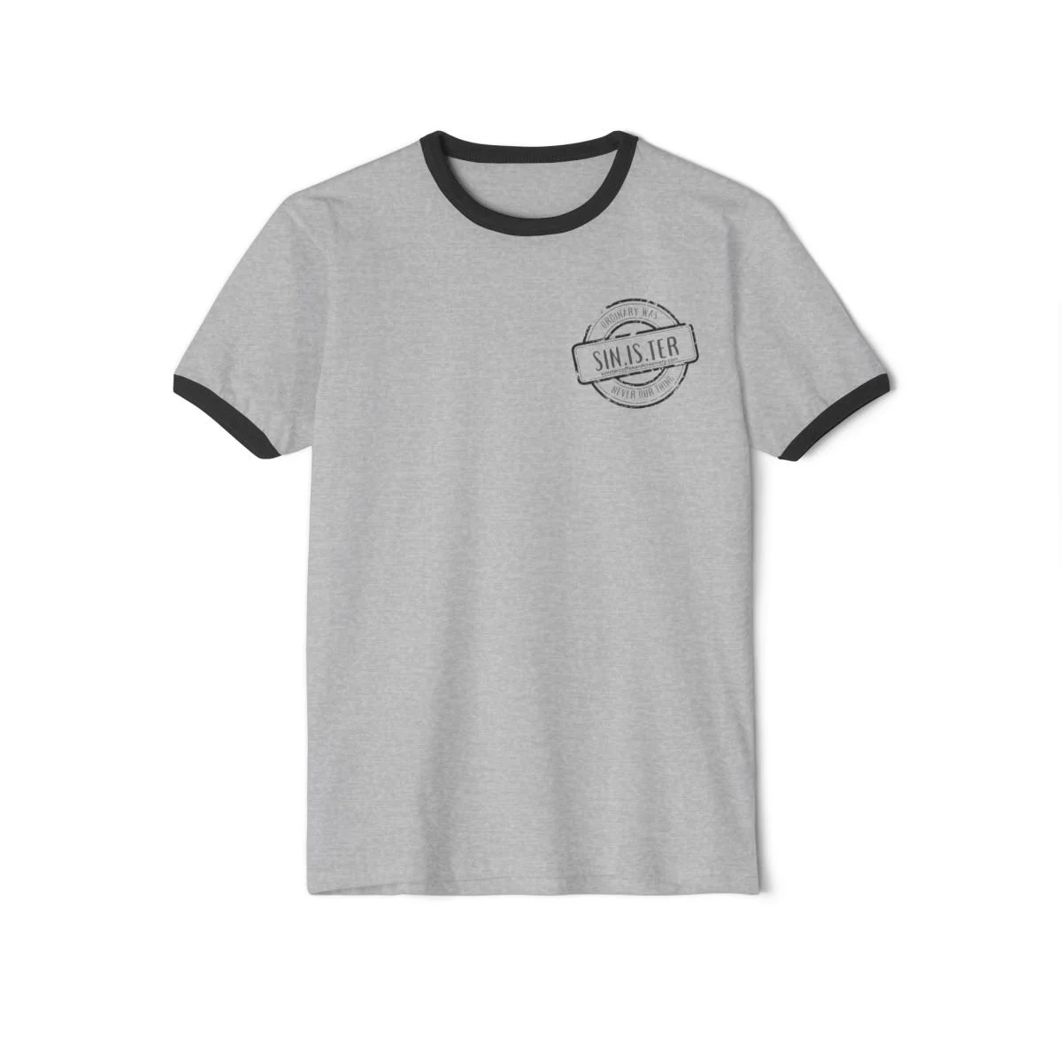 NEVER OUR THINGUnisex Cotton Ringer T-Shirt | Sinister