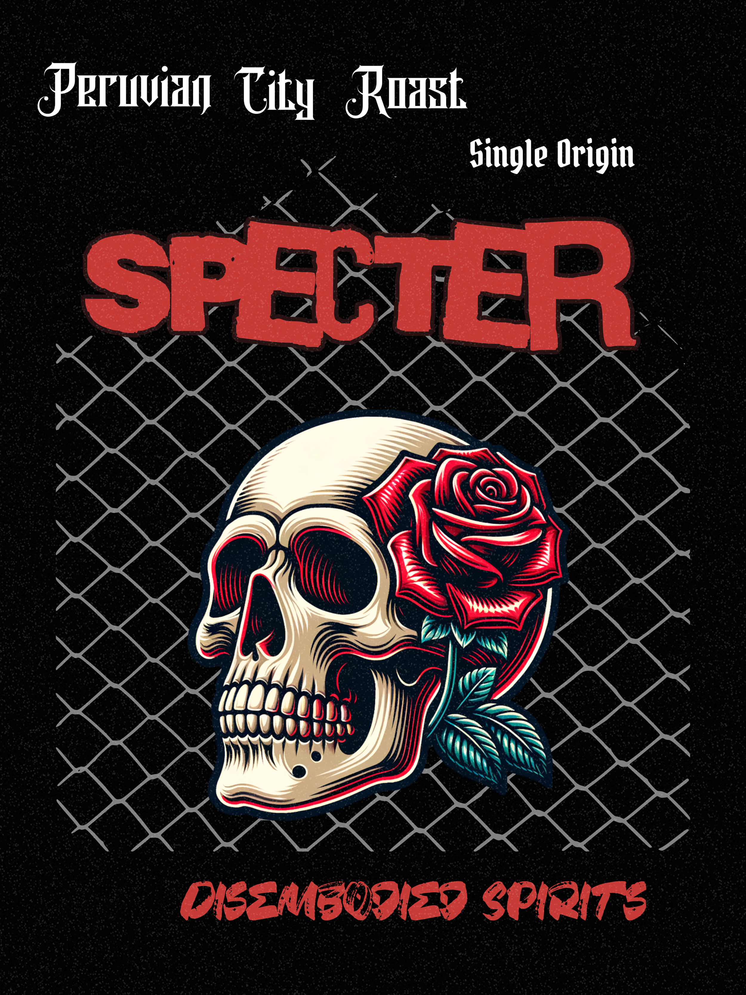 Specters are disembodied spirits. Specter coffee is the original ghost coffee.