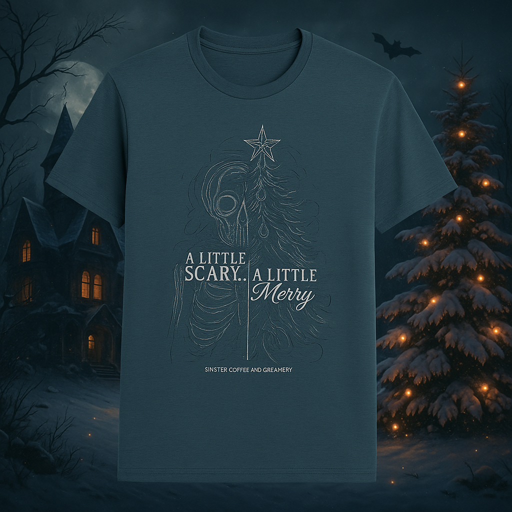 Haunted Holiday Shirt A Little Scary, A Little Merry