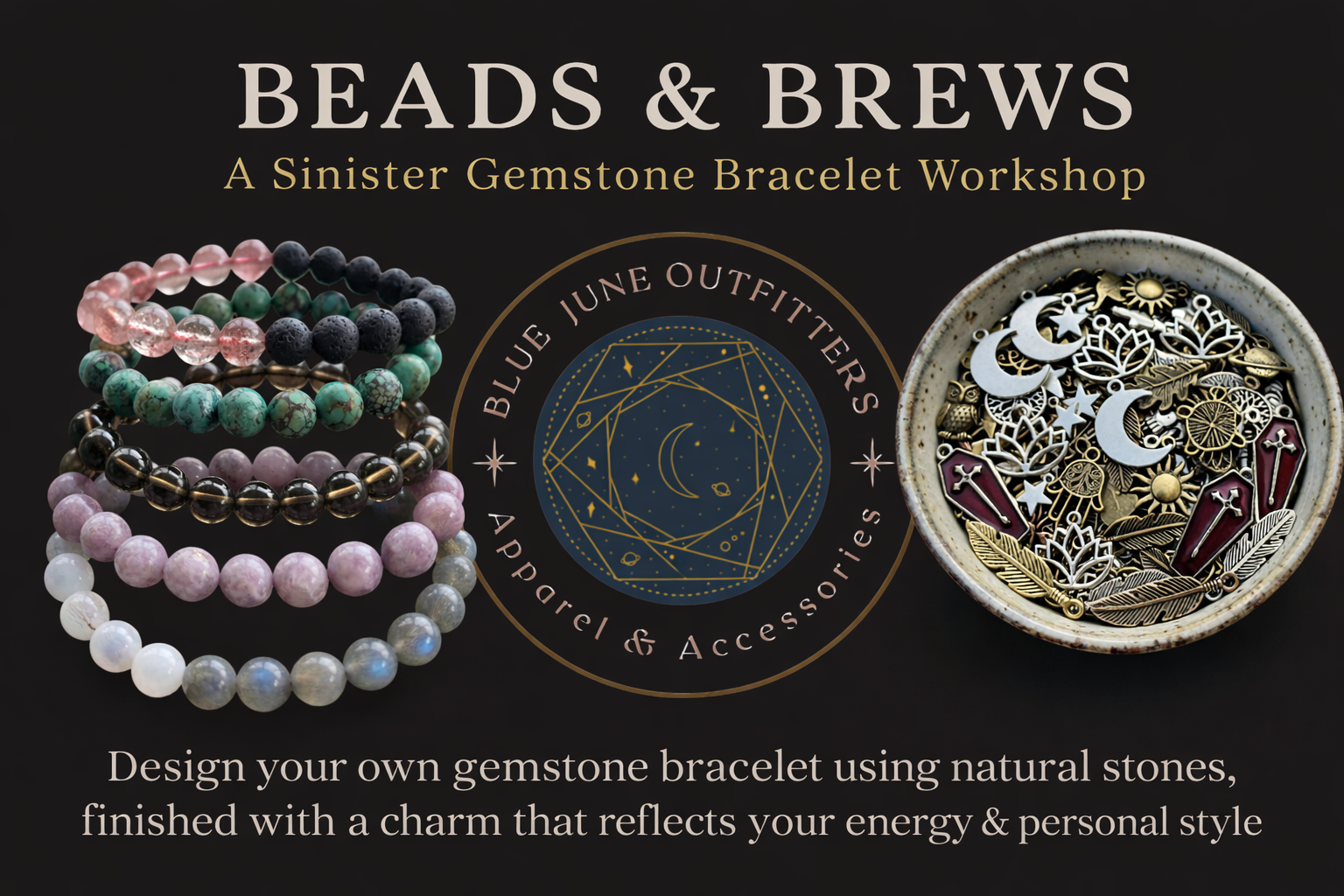 Beads and Brews workshop at Sinister