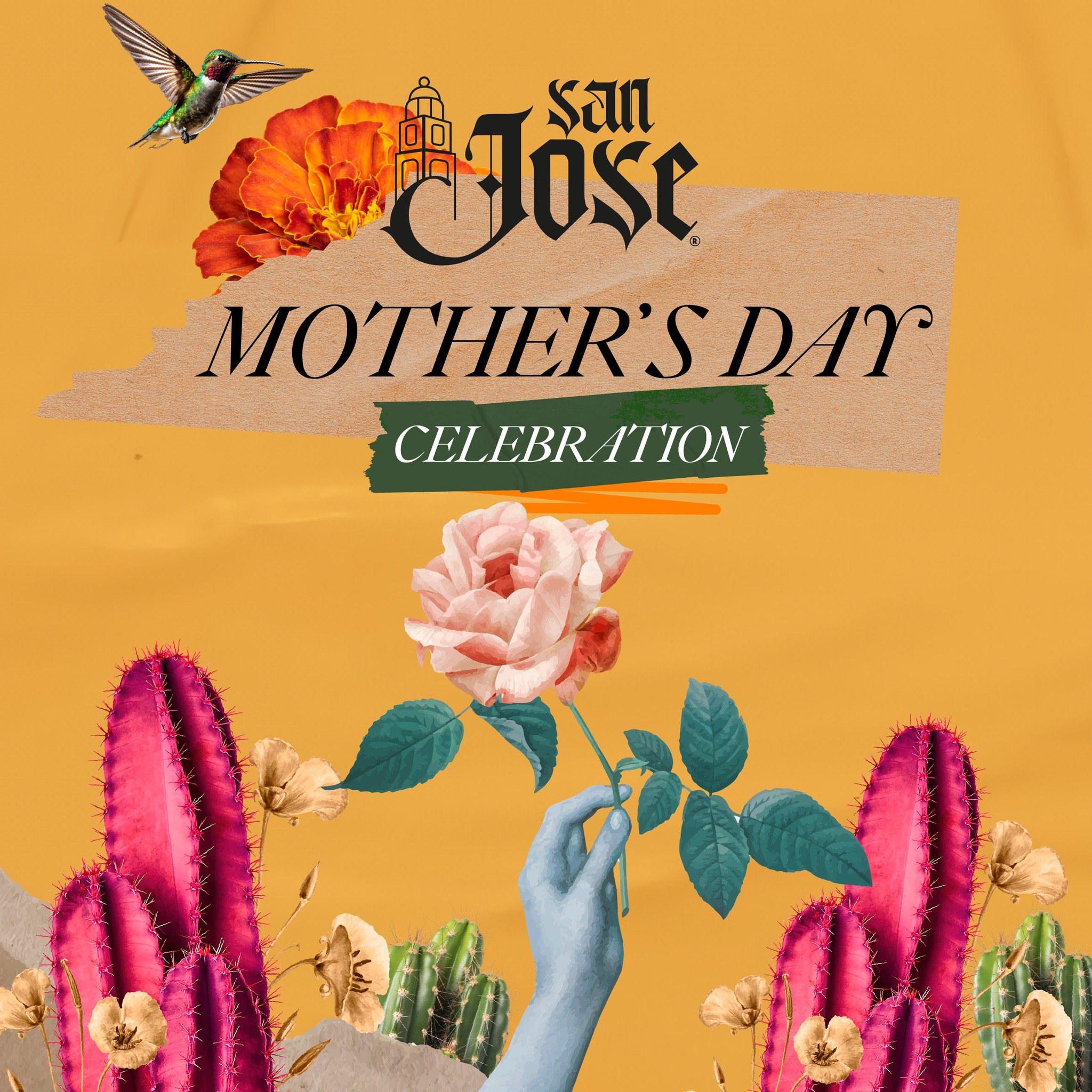 This Sunday, May 12, is Mother&rsquo;s Day!🥰✨🎊 Treat the extraordinary women in your lives to something nice and pamper them with a delicious meal from San Jose!👩&zwj;🦰

Find us at
📍Whiteville, NC
📍Zebulon, NC
📍Elizabethtown, NC
📍Shallotte, N