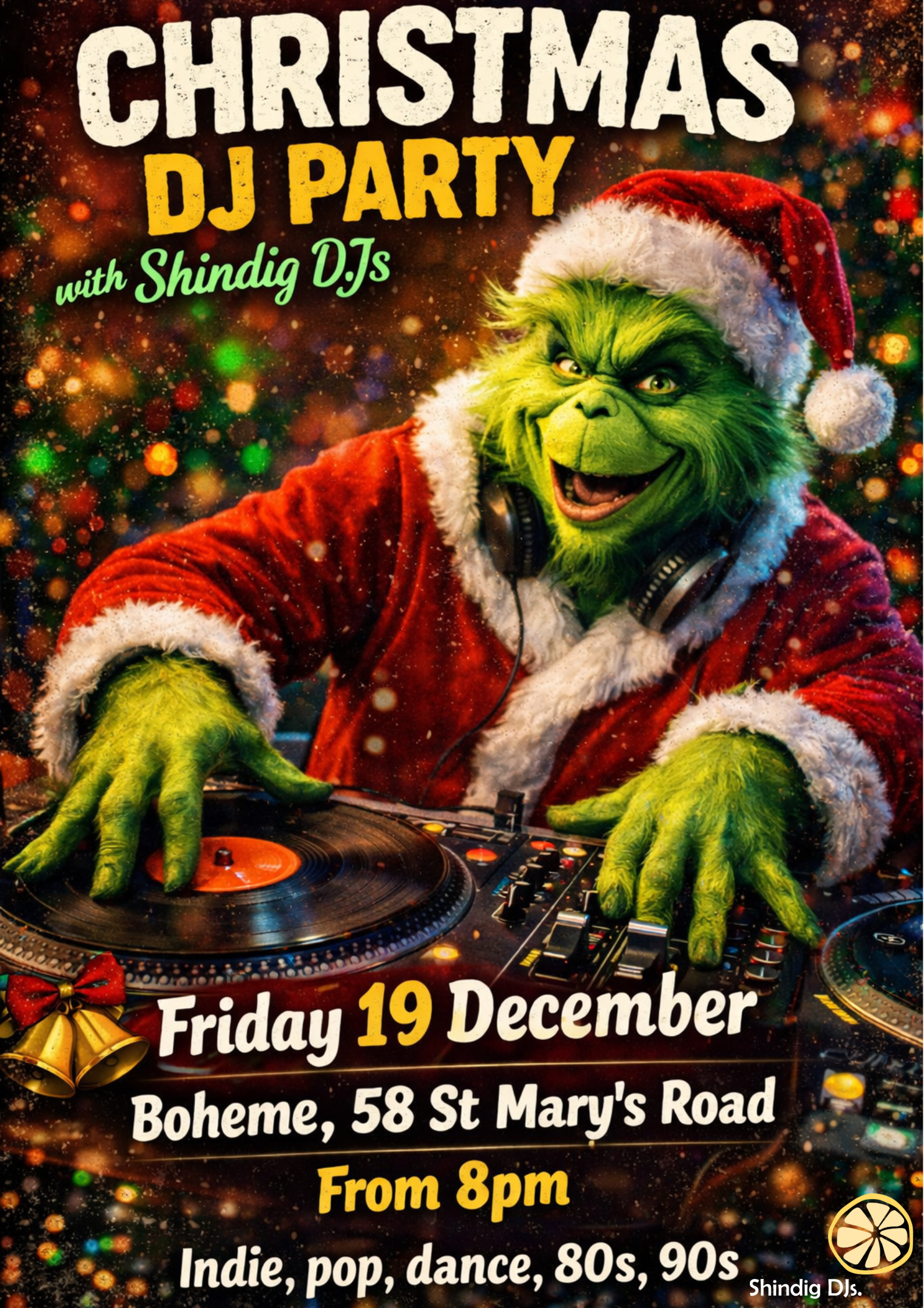 DJ Shindig's Christmas party