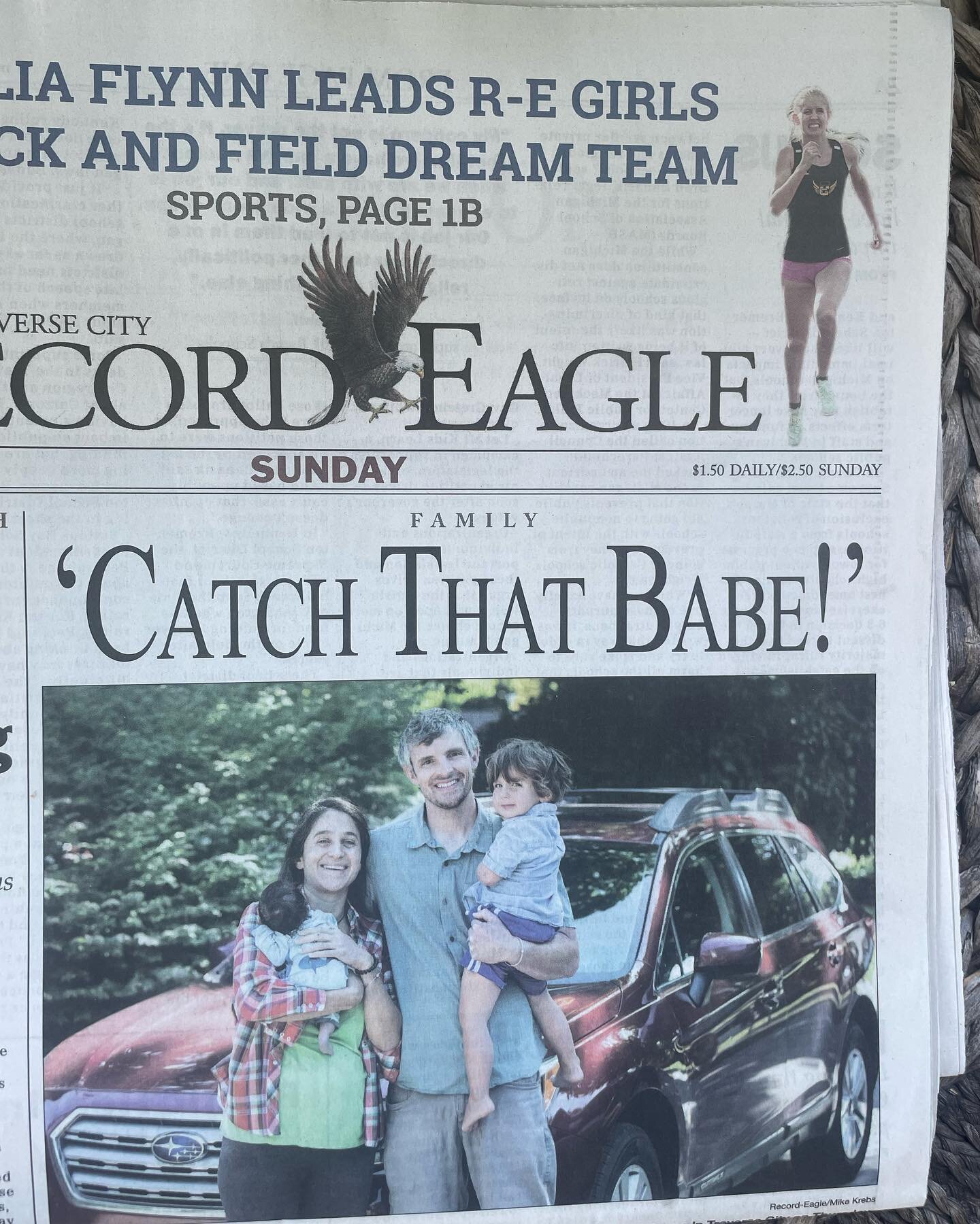 A birth announcement of sorts.

Lots of folks have reached out after reading the record eagle yesterday. 

My sweet friend Hanna had an unexpected car birth in the middle of Cherry Fest and FaceTimed me to help her through!

A good reminder that babi