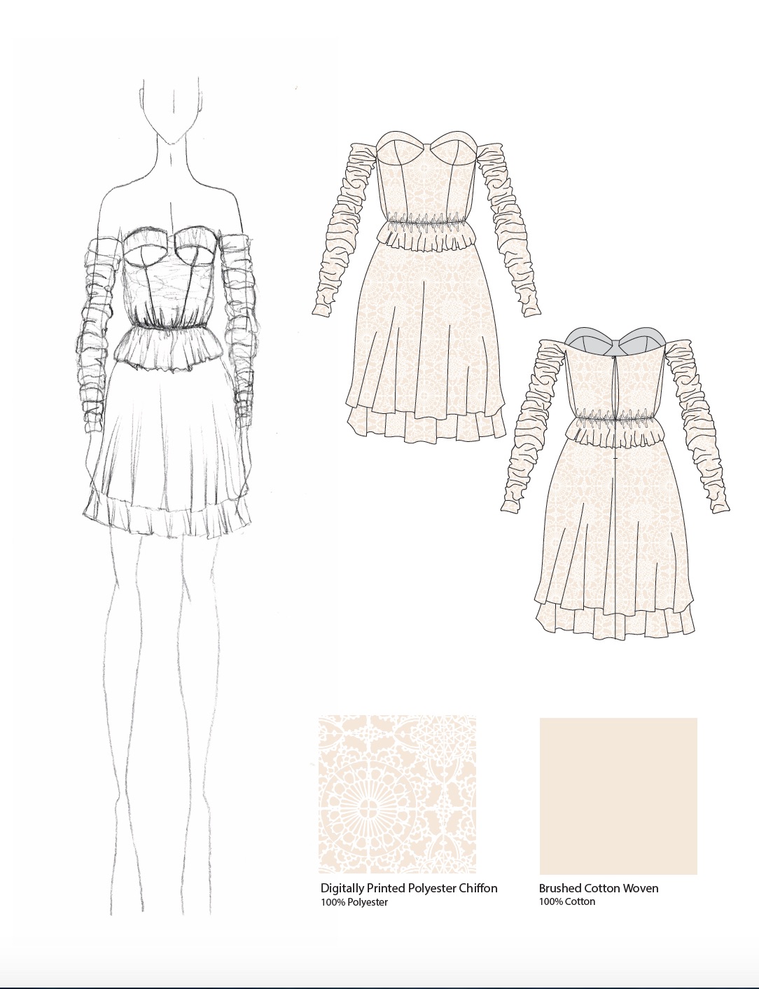 Look 2 and Technical Drawing