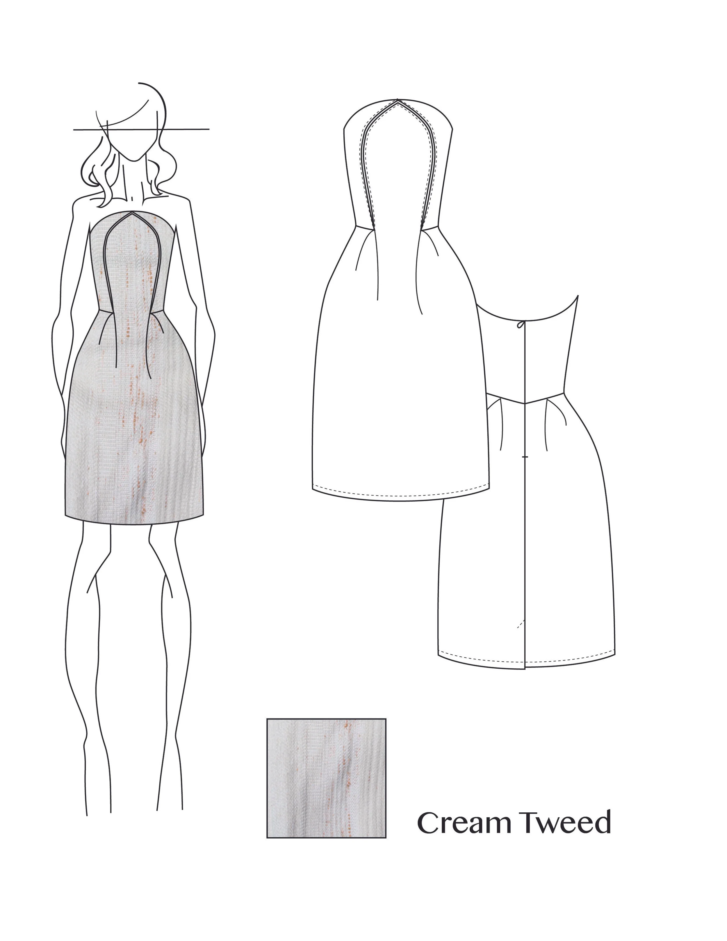 Look 2 and Technical Drawing