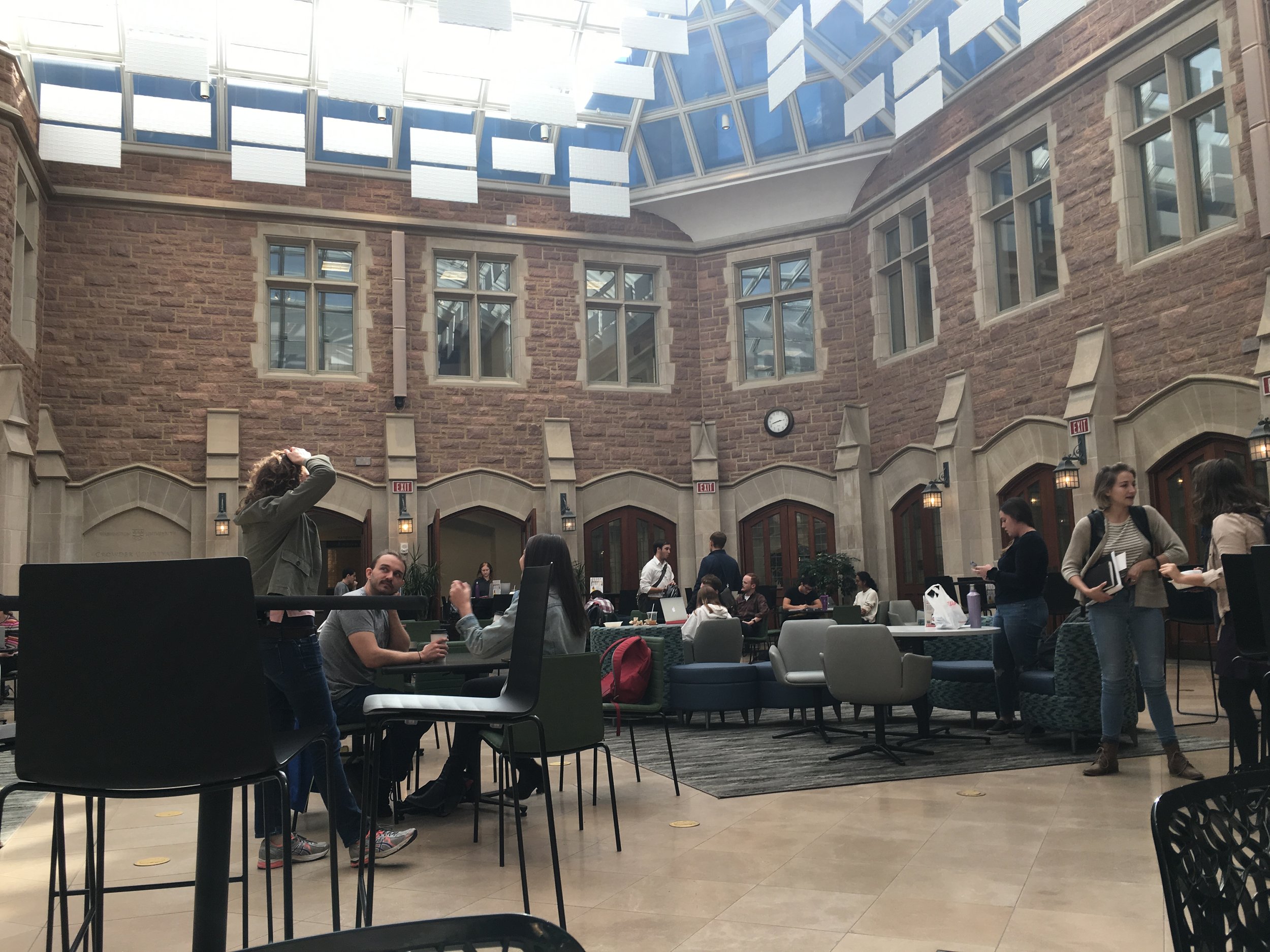 Also here’s a quick pic of the venue of the show! We’re having it on campus in the law school building courtyard. Going to be a lot of natural light and seating space for everyone who wants to come! Tickets are available in the event tab for the sho…