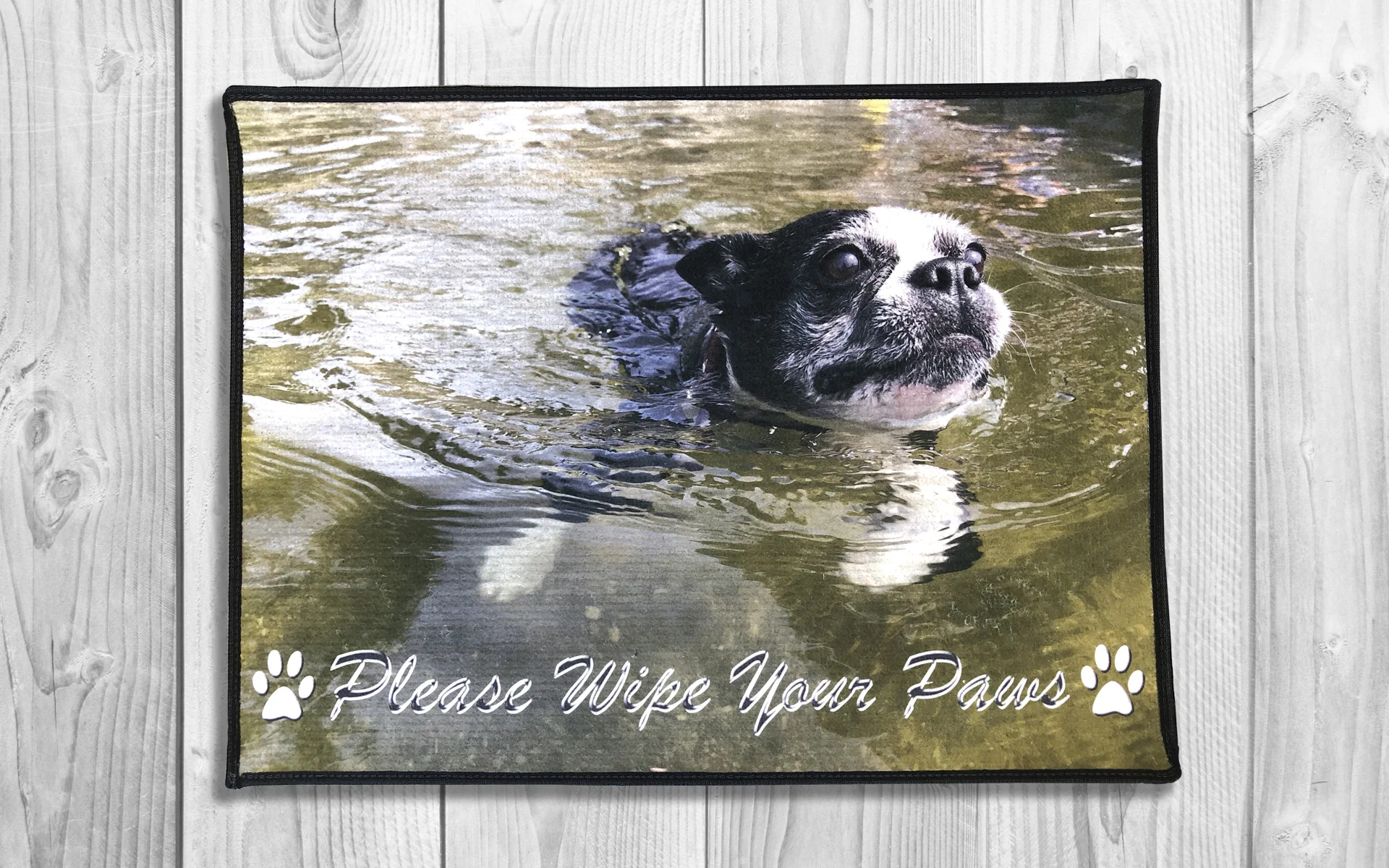 18x24 Floor Mat featuring Super Pooch Maddy Photo by Steve Barnes