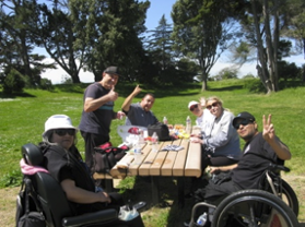 TODCO residents and staff on a TODCO resident field trip in California's Bay Area.