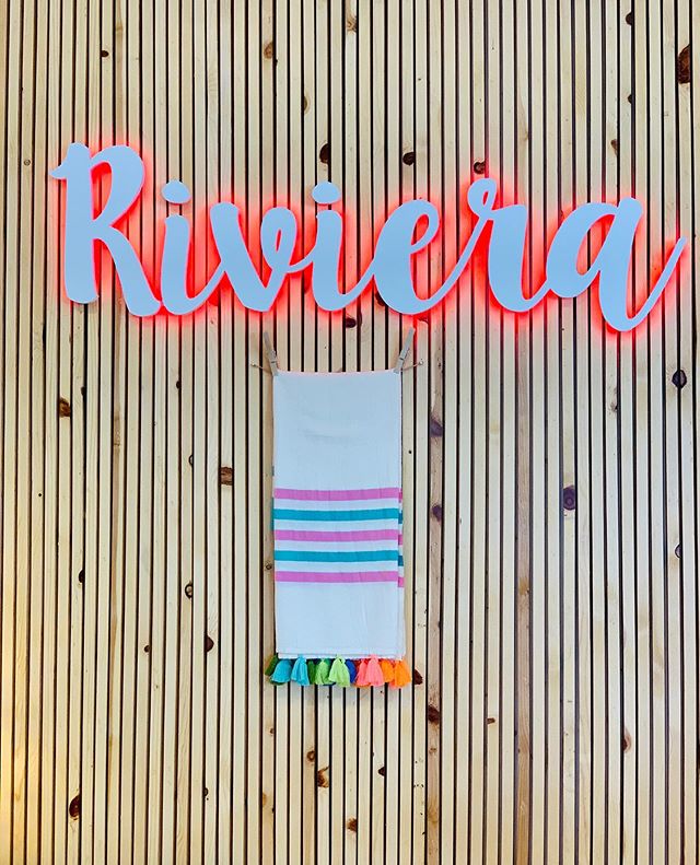 Our Beautiful Portofino looking great! 100% Turkish Cotton- Pom Pom Multicolor- 🎡 🎡F I E S T A is here!! Check our website www.rivieratowel.com or visit us @rivieratowel Hours 10-5 pm at @sevillasquare #fiestasantabarbara #summertravel #traveltowel