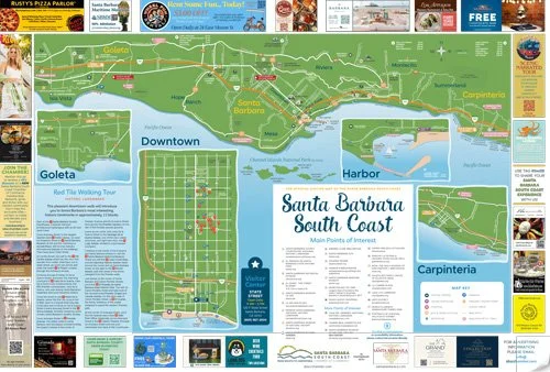 2026 Santa Barbara Map &amp; Guide