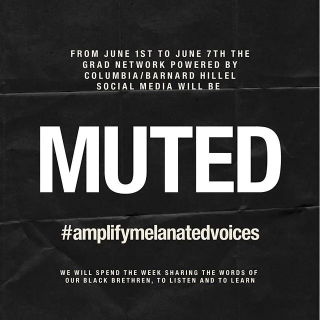 #amplifymelanatedvoices is a challenge from @blackandembodied and @jessicawilson.msrd Thank you both for your labor in creating this movement.

From June 1 - June 7 we will not be posting our own content to our social media feeds, in order to amplify