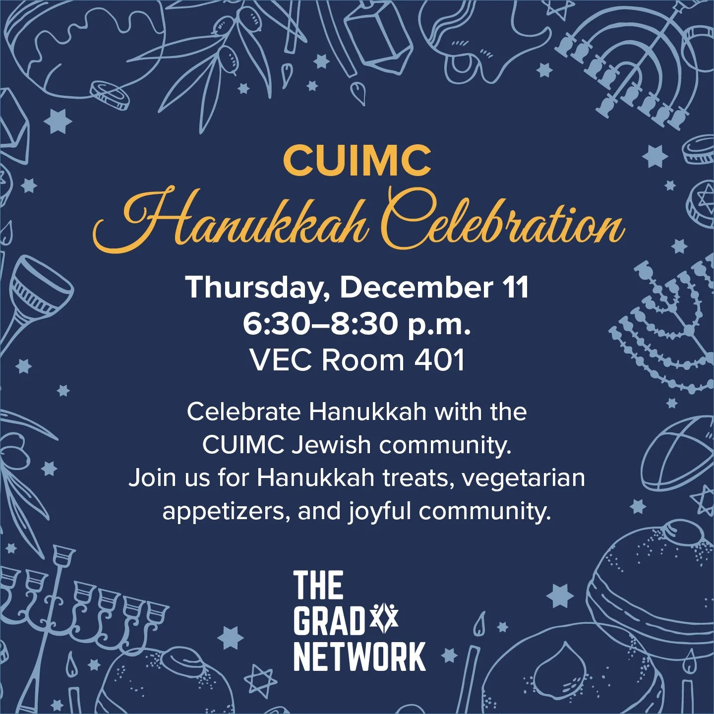 CUIMC Hanukkah Party