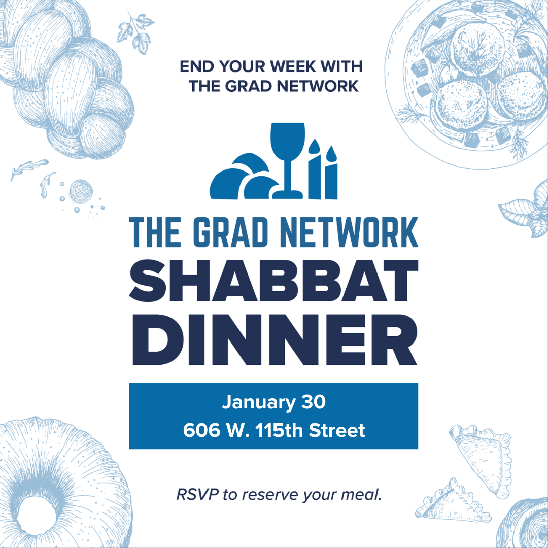 Grad Network Shabbat Dinner