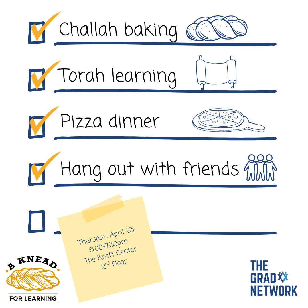 Knead for Learning: Challah Baking &amp; Torah Study