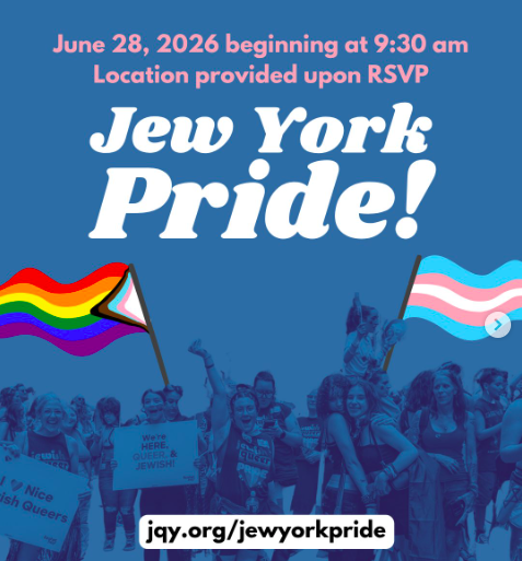 Jew York Pride 2026