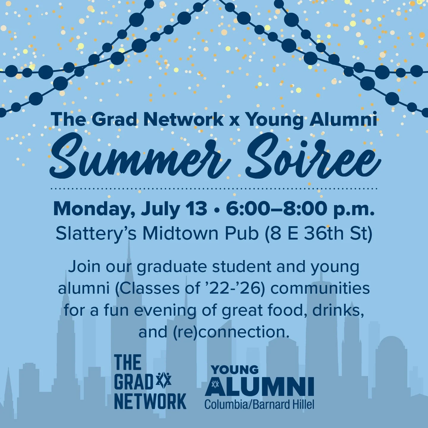Grad Network x Young Alumni Summer Soiree