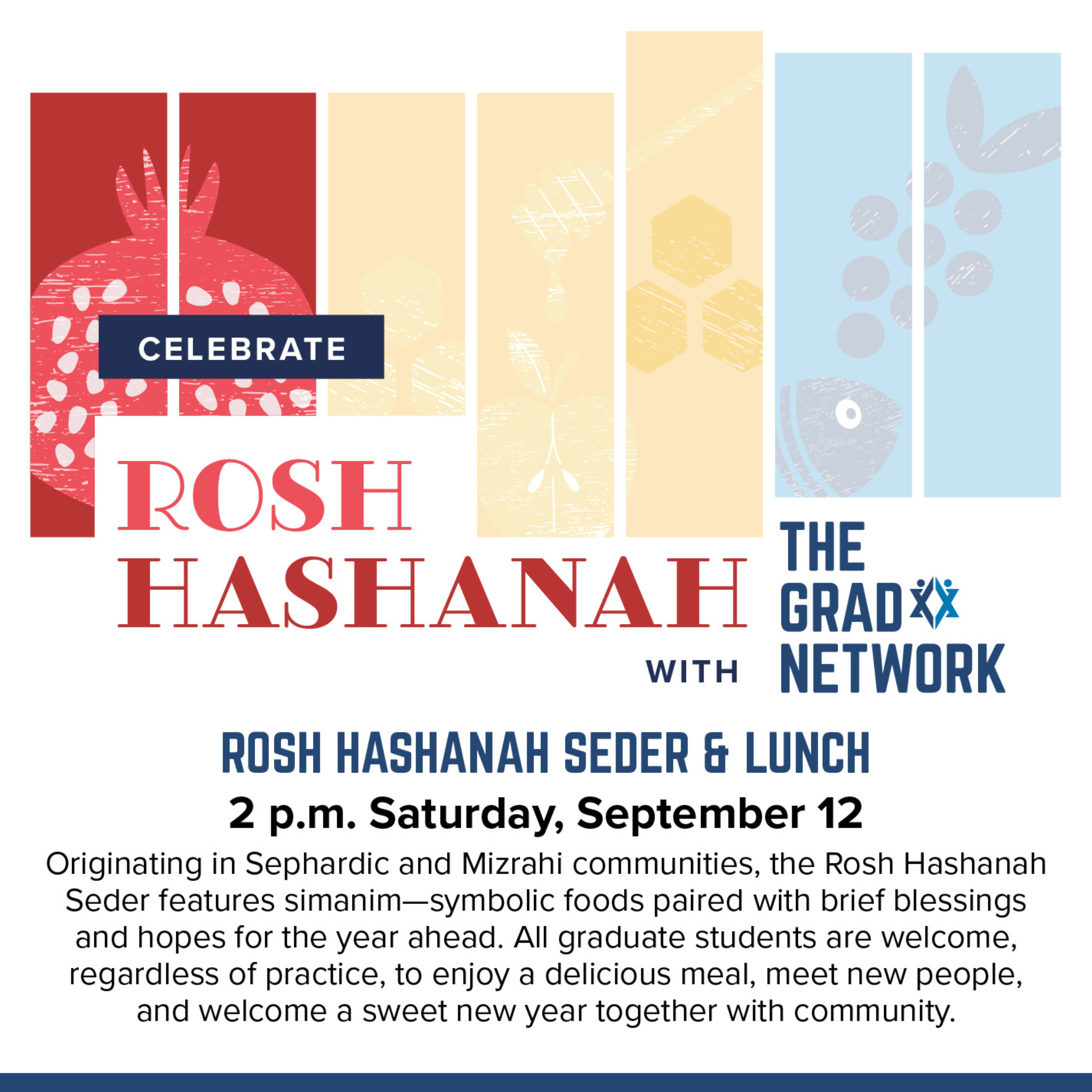 Rosh Hashanah Seder &amp; Lunch