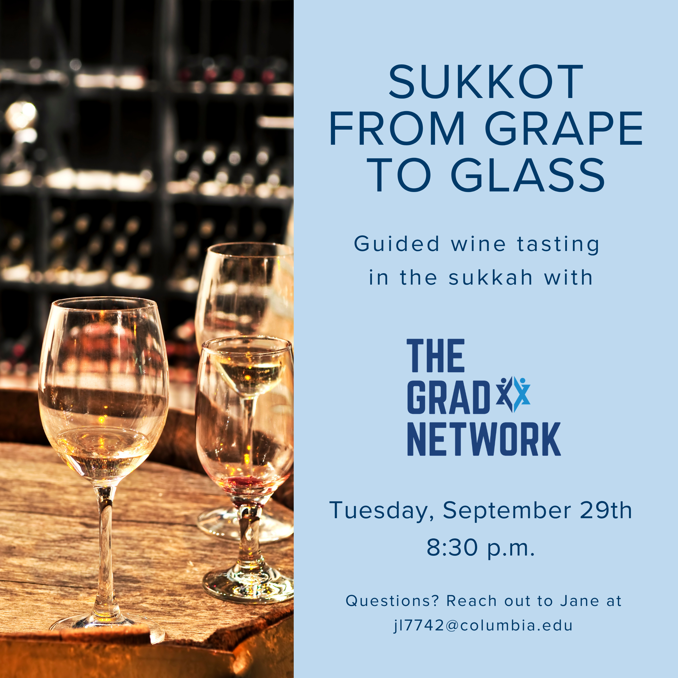 Sukkot Grape to Glass