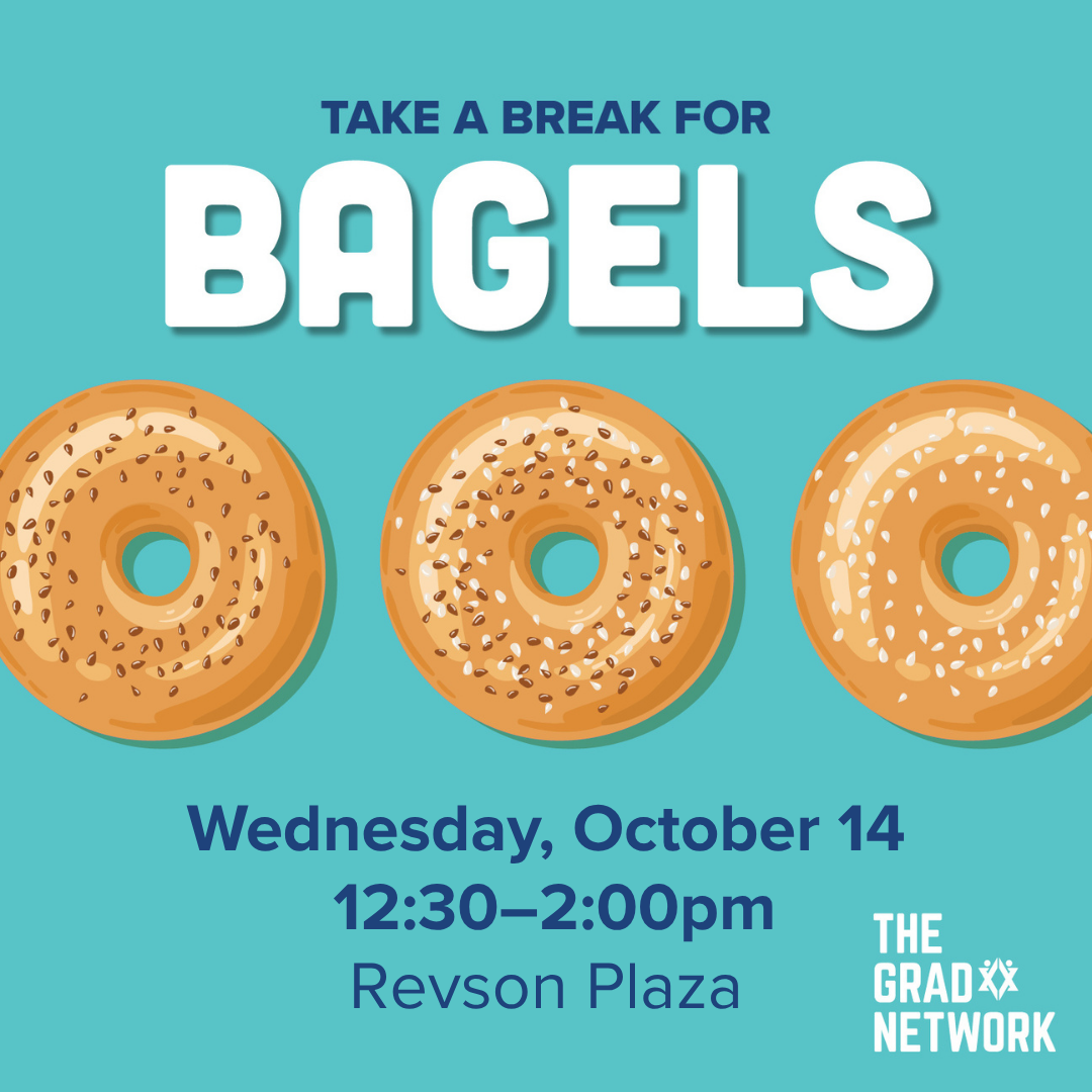Take a Break for Bagels (on Revson Plaza)
