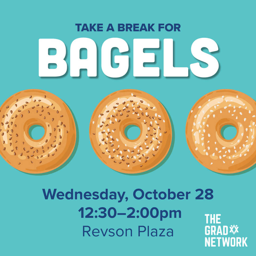 Take a Break for Bagels (on Revson Plaza)