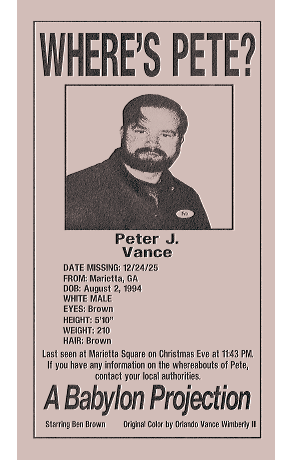 Where's Pete