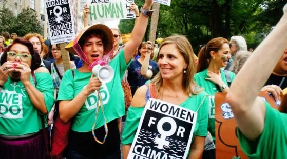 More women are leaders in climate change initiatives.