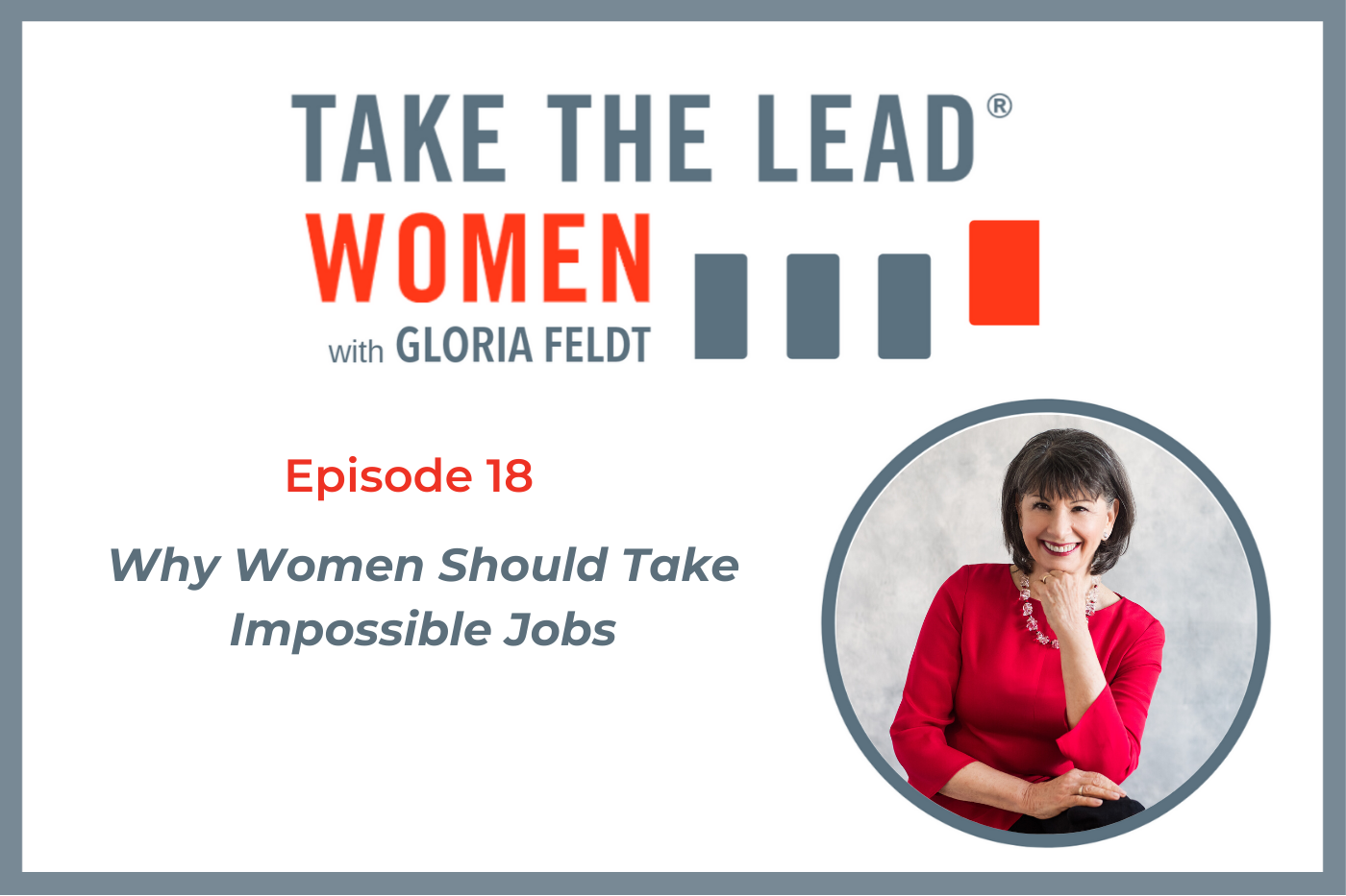018 Why Women Should Take Impossible Jobs