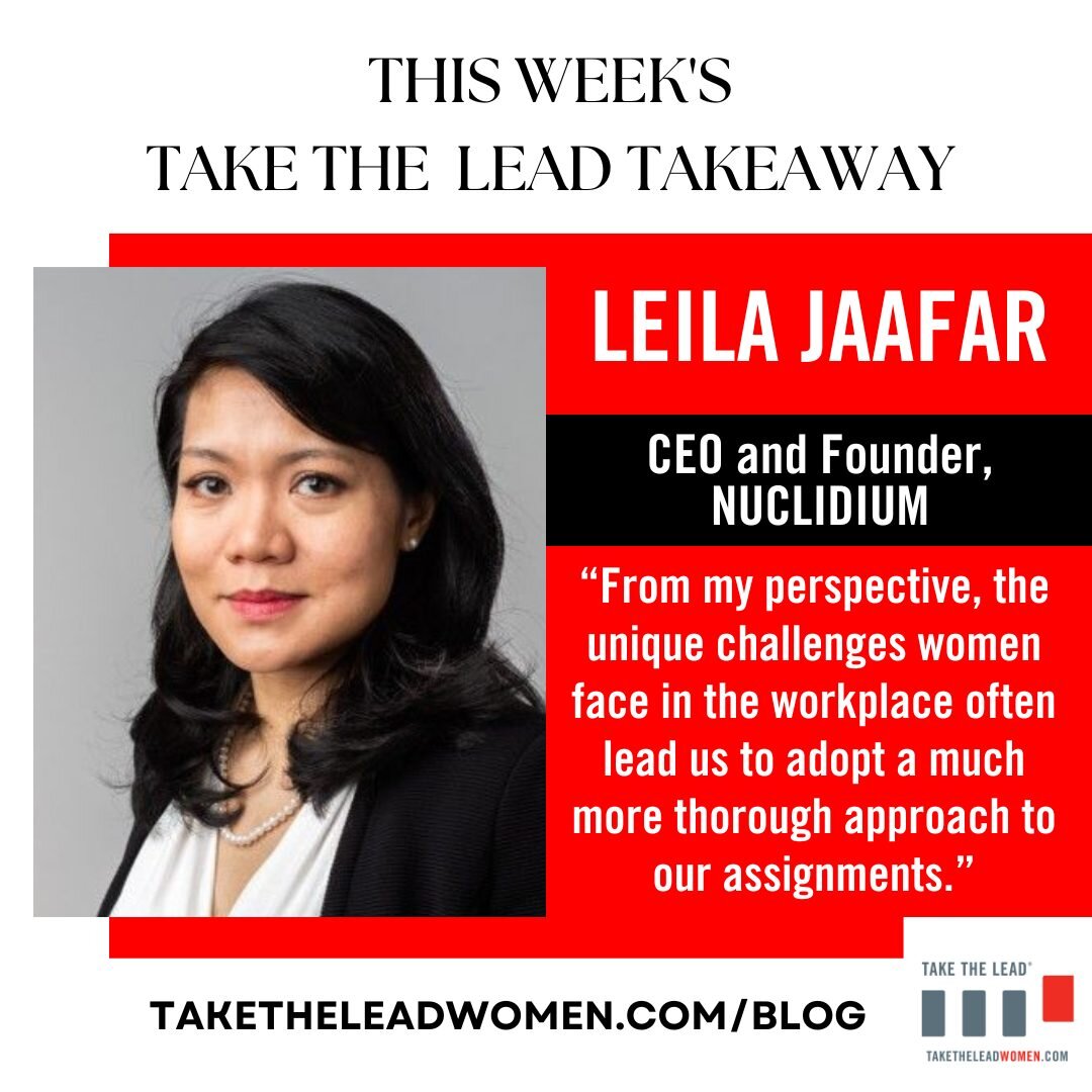 Do you feel like the challenges you face in the workplace lead you to adopt a much more thorough approach to your assignments? Let us know what you think below! 

#TakeTheLead #WomenPower #WomenLeaders #Leadership #WomenInTech #WomenInSTEM #Takeaway 