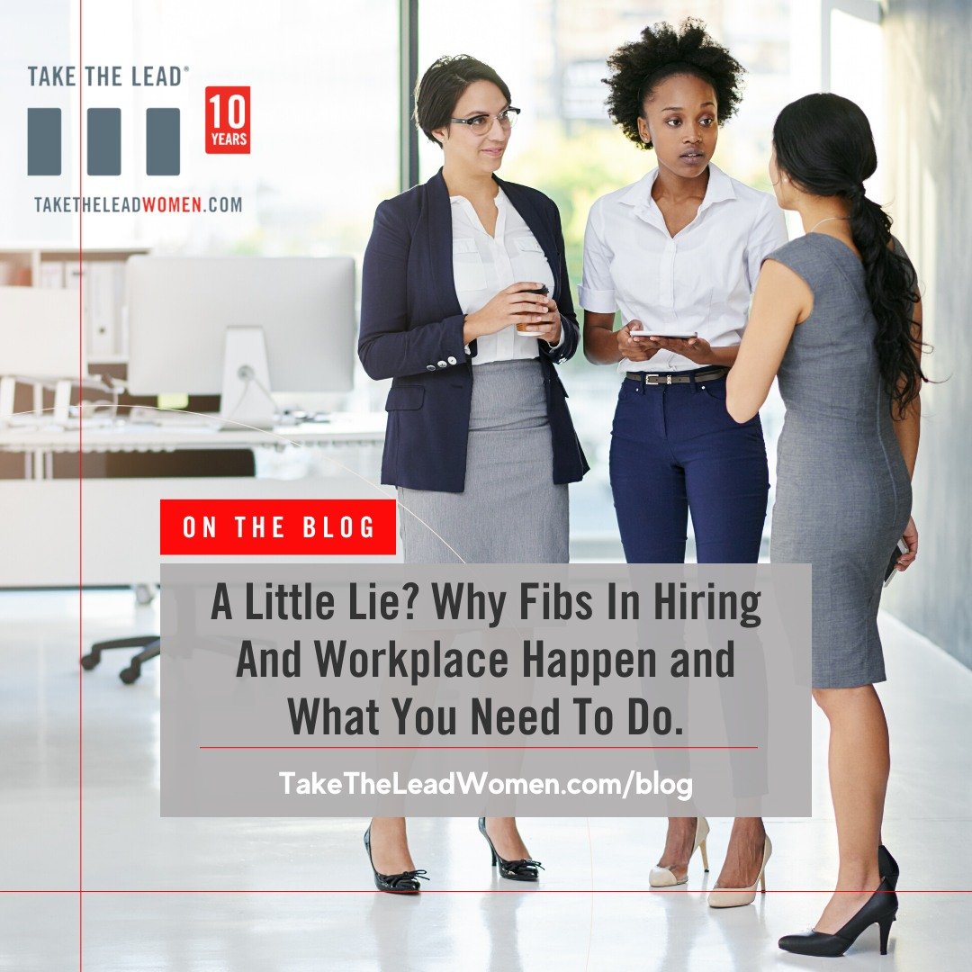 The #workplace is complicated often by #untruths told from employers as well as employees. Read all about it in the latest blog at taketheleadwomen.com/blog 

#TakeTheLead #WomenPower #WomenLeaders #Leadership #Blog #Lies #ALittleLie #Employee #Emplo