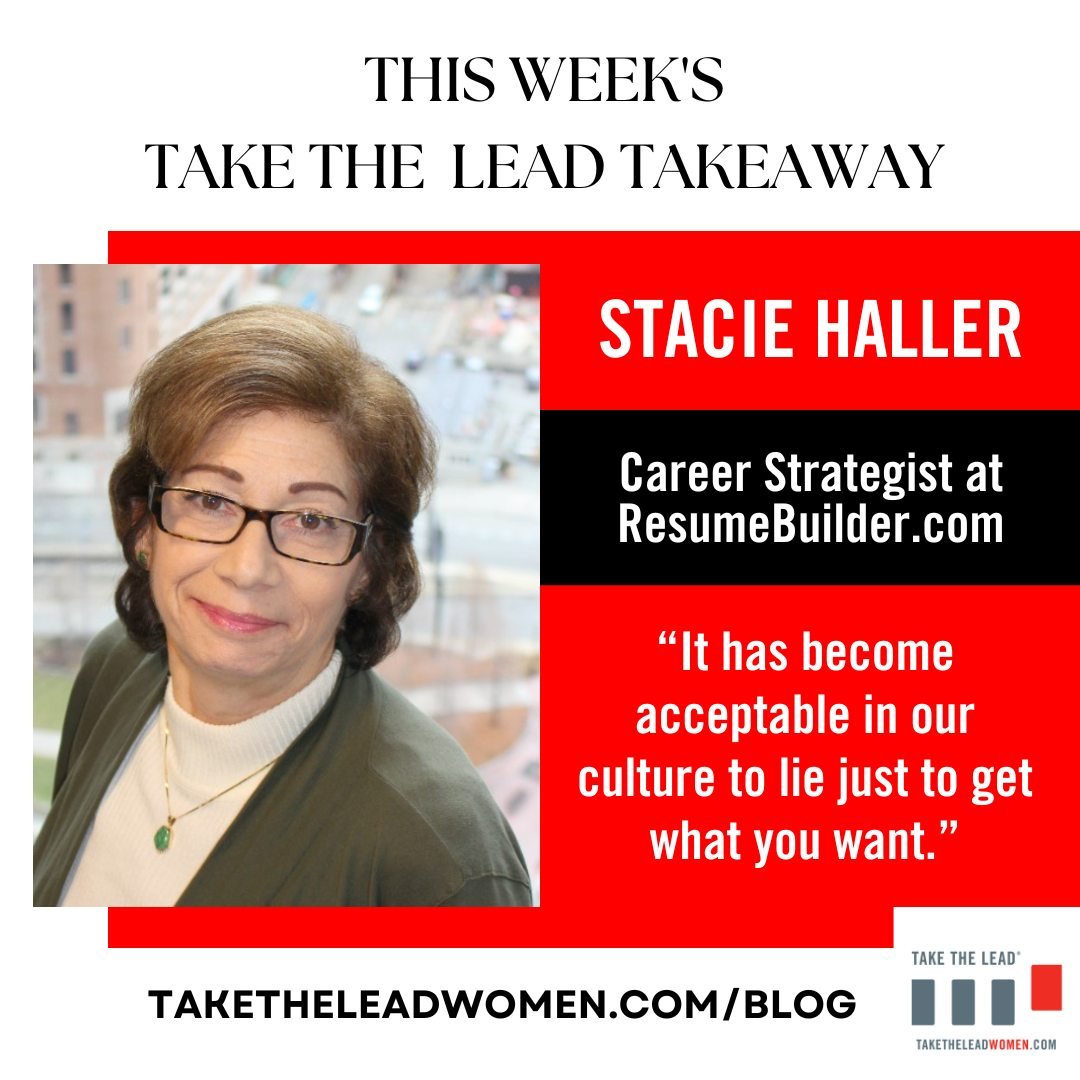 Do you catch yourself lying just to get what you want? Let us know below!

#TakeTheLead #WomenPower #WomenInBusiness #Business #Lying #Liar #Values #Workplace #Takeaway #WomenLeaders #Leadership