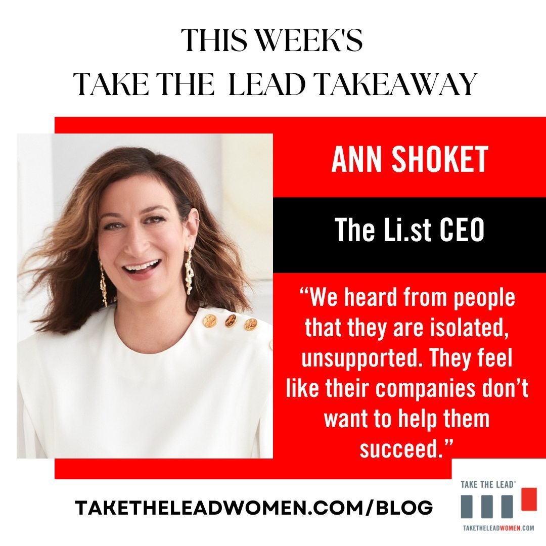 Are you feeling isolated and unsupported at work? Our latest blog has 5 tips about how to address this. 

Read now at https://www.taketheleadwomen.com/blog/lonely-at-work-5-tips-to-address-what-most-women-say-is-problem

#Lonely #Blog #TakeTheLead #W